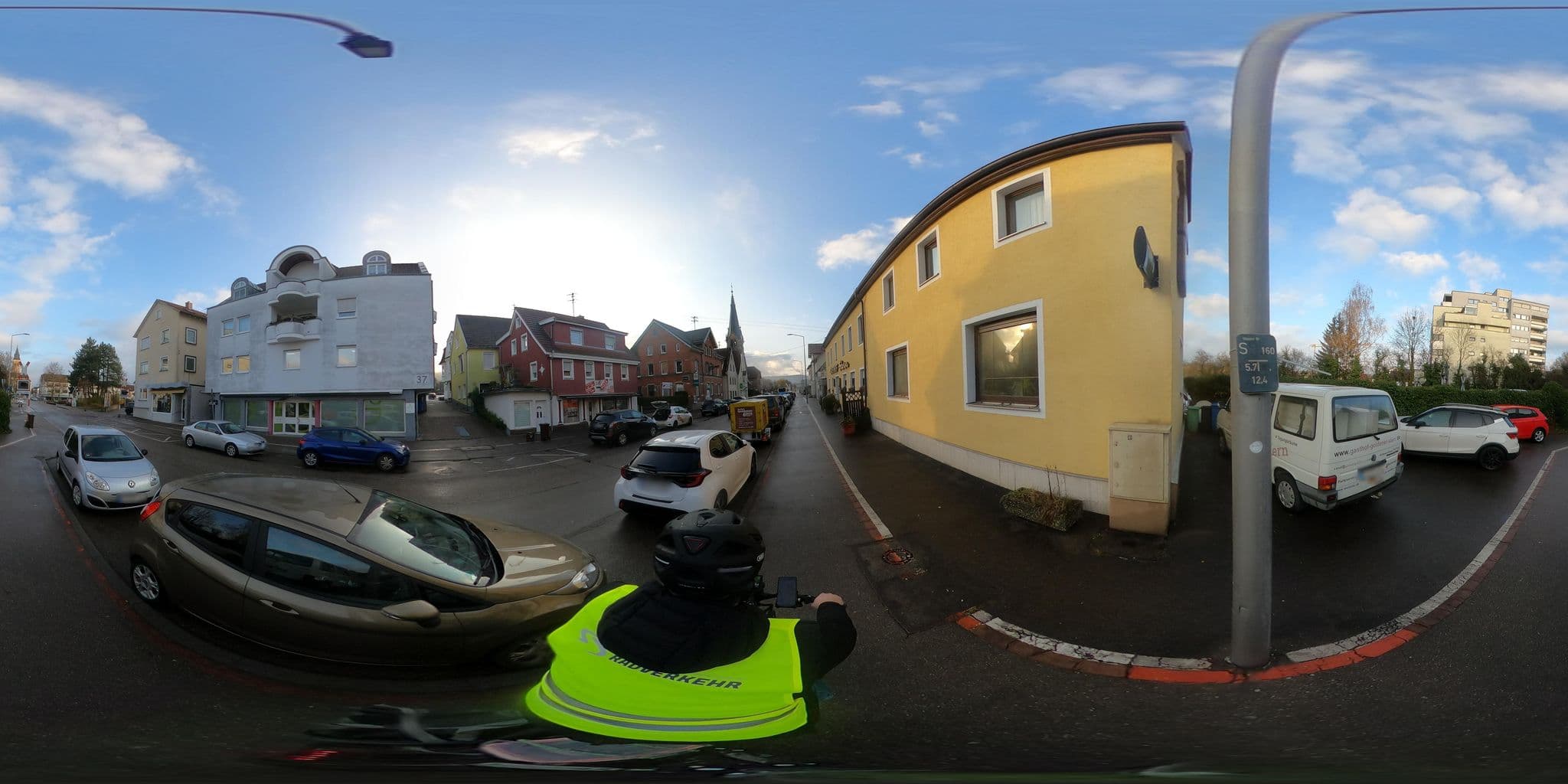 Street view near Kindl Edith und Egon Hotel Landgasthof, Aalen — © RadNETZ (CC BY-SA · Mapillary)