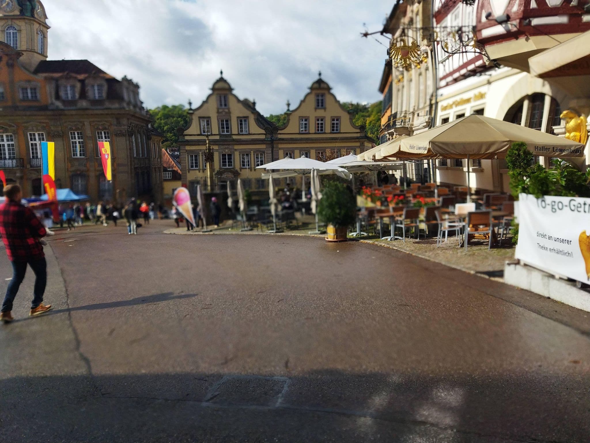 Street view near Hotel Adler, Schwäbisch Hall — © changchun1 (CC BY-SA · Mapillary)