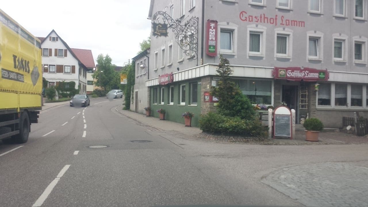 Street view near Gasthof Lamm, Rot am See — © wegavision (CC BY-SA · Mapillary)