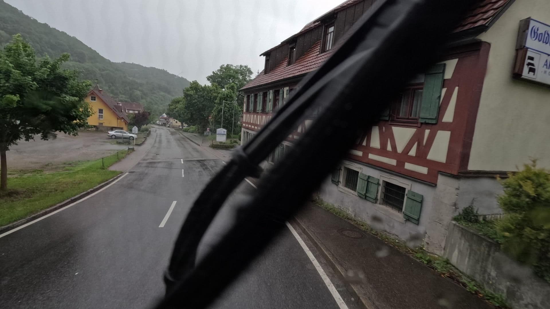 Street view near AKZENT Hotel Goldener Ochsen, Wolpertshausen — © bct (CC BY-SA · Mapillary)