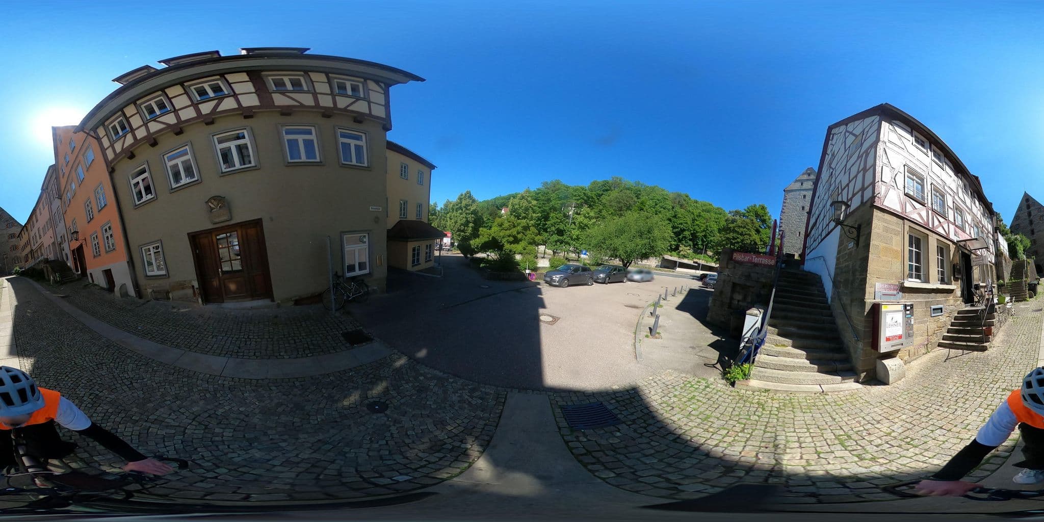 Street view near Hotel Scholl, Schwäbisch Hall — © RadNETZ (CC BY-SA · Mapillary)
