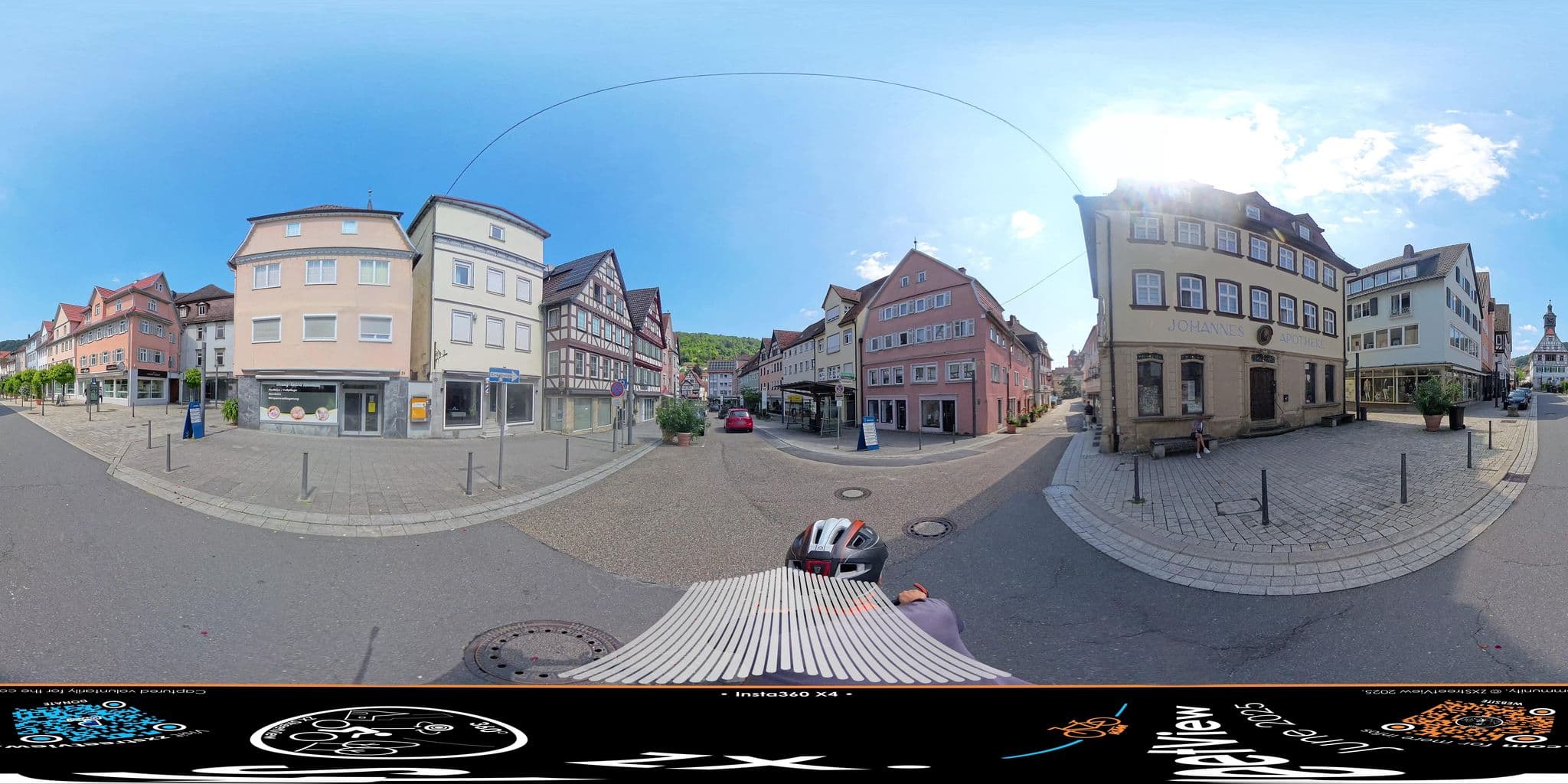 Street view near Metzgerei Zum Wilden Mann, Inhaber Rolf Kriegl, Künzelsau — © ZXStreetview (CC BY-SA · Mapillary)