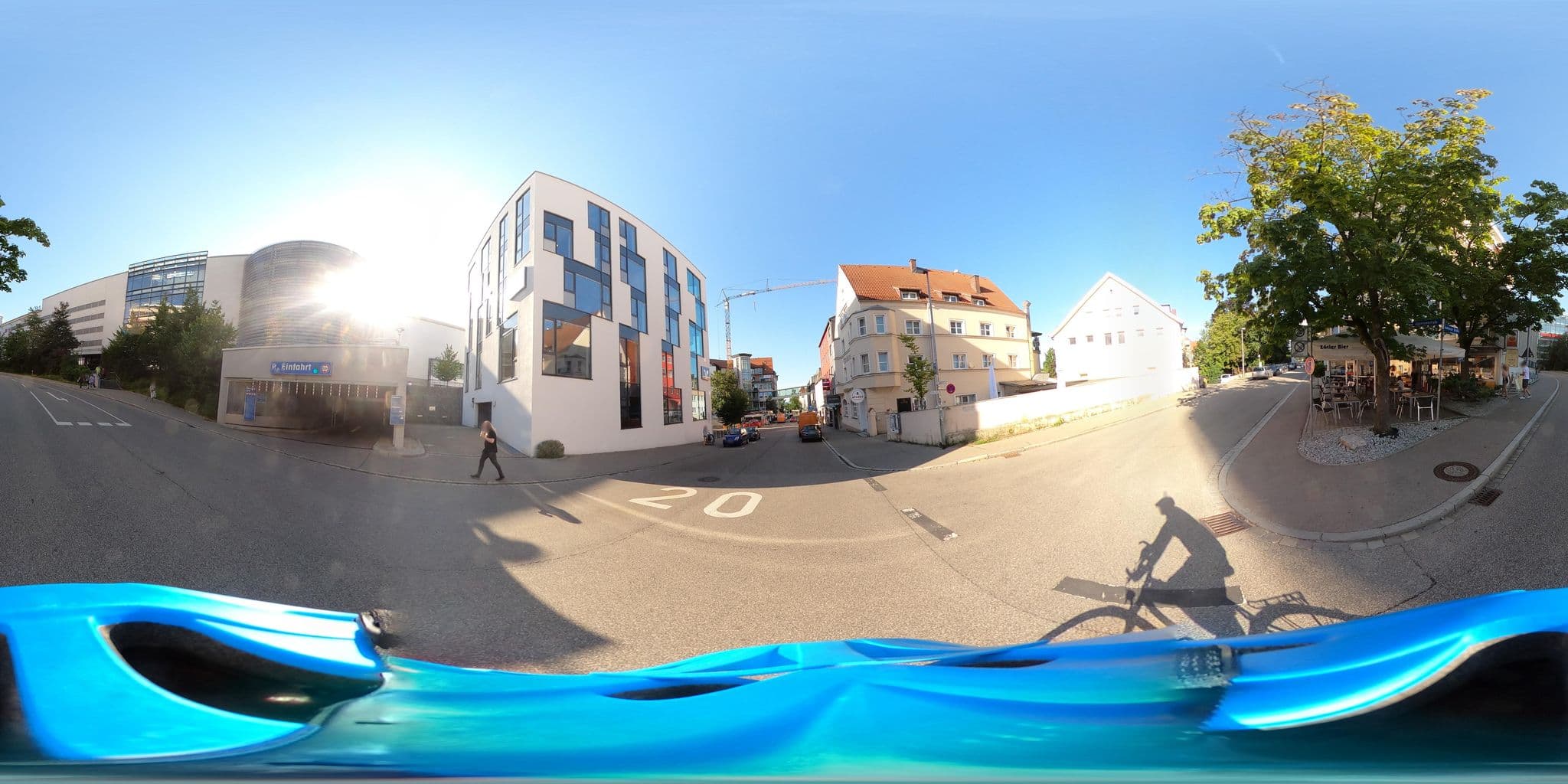 Street view near City Hotel, Kempten (Allgäu) — © aceini (CC BY-SA · Mapillary)