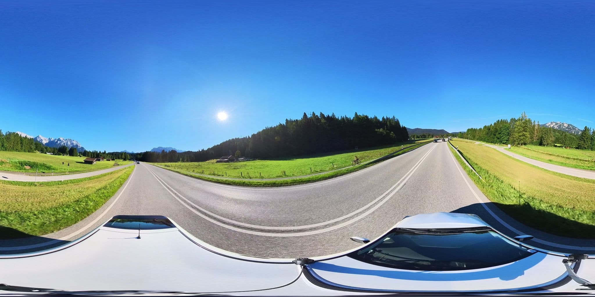Street view near Youth hostel in Mittenwald, Krün — © osmplus_org (CC BY-SA · Mapillary)