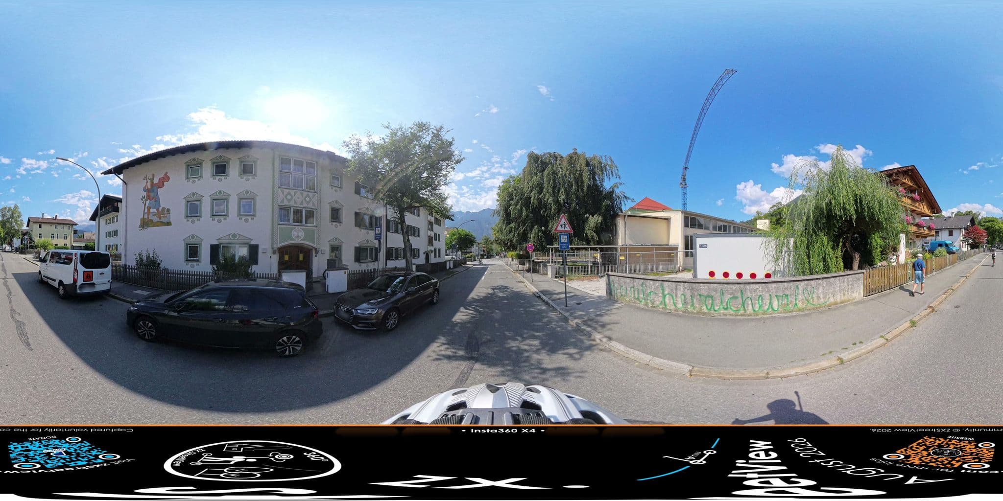 Street view near Gästehaus Kleisl, Garmisch-Partenkirchen — © ZXStreetview (CC BY-SA · Mapillary)