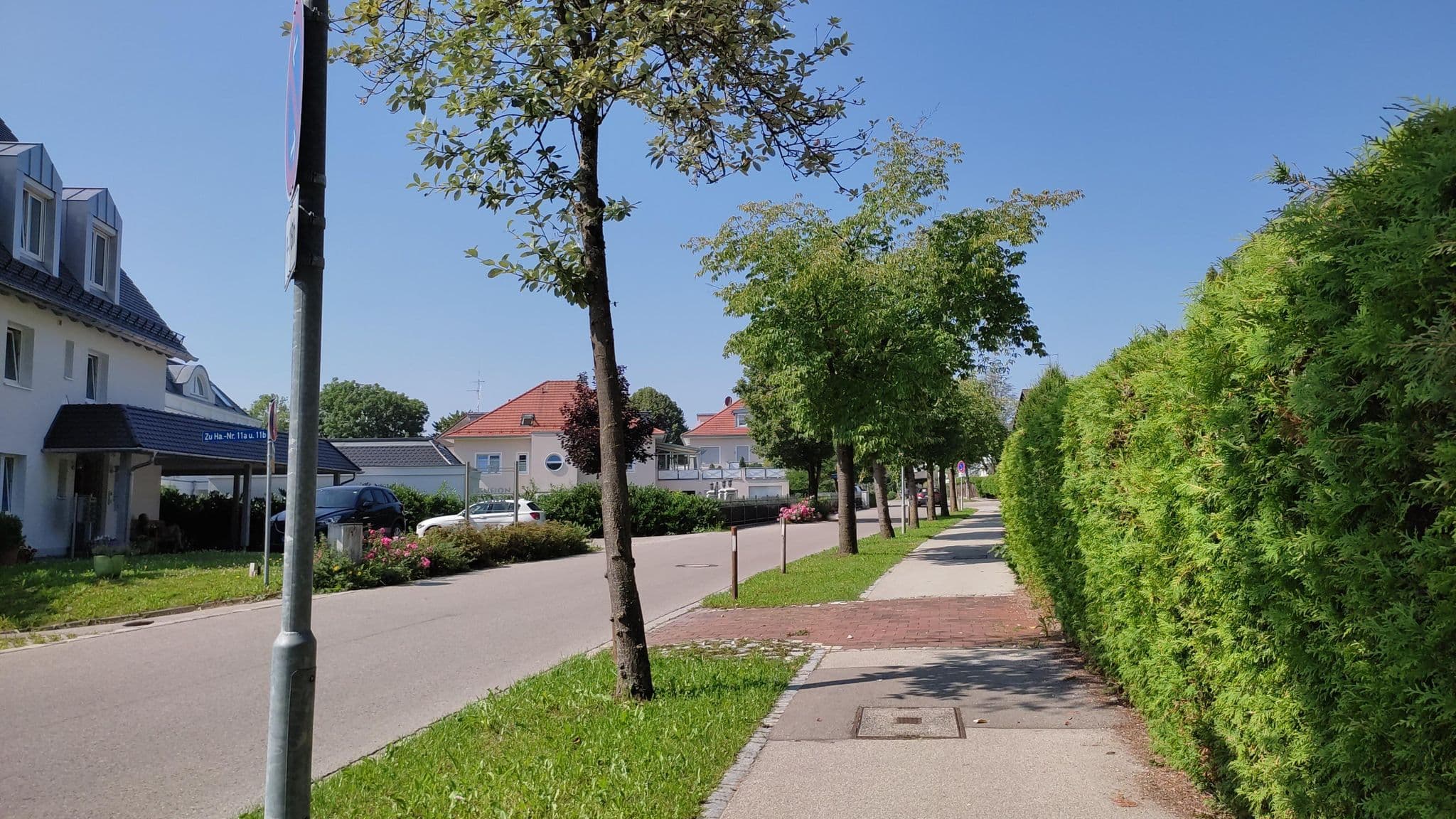 Street view near Kurpension Diana, Bad Wörishofen — © WernerBW2 (CC BY-SA · Mapillary)