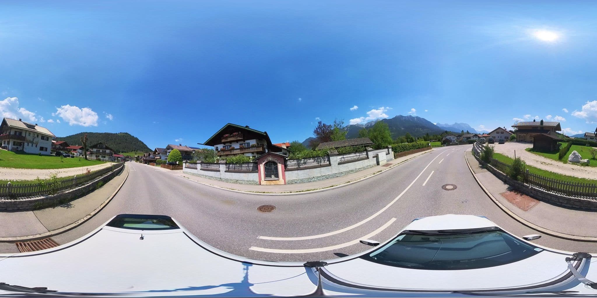 Street view near Jennewein Maria Gästehaus, Wallgau — © osmplus_org (CC BY-SA · Mapillary)