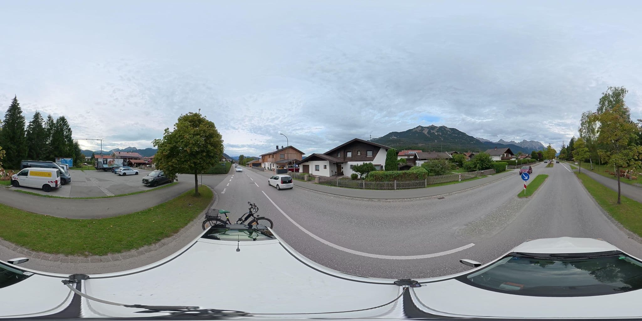 Street view near Alpenecho, Krün — © osmplus_org (CC BY-SA · Mapillary)