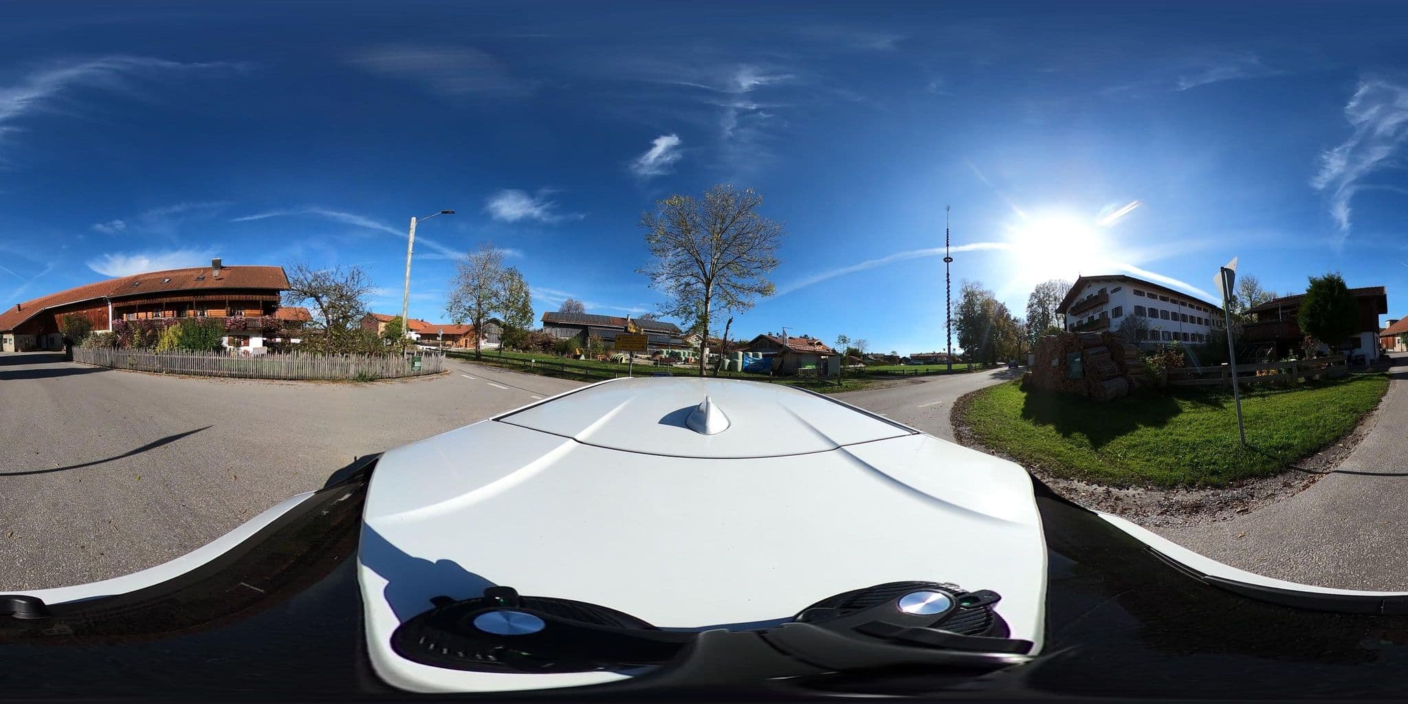 Street view near Gasthof Altwirt, Sachsenkam — © geowatti (CC BY-SA · Mapillary)