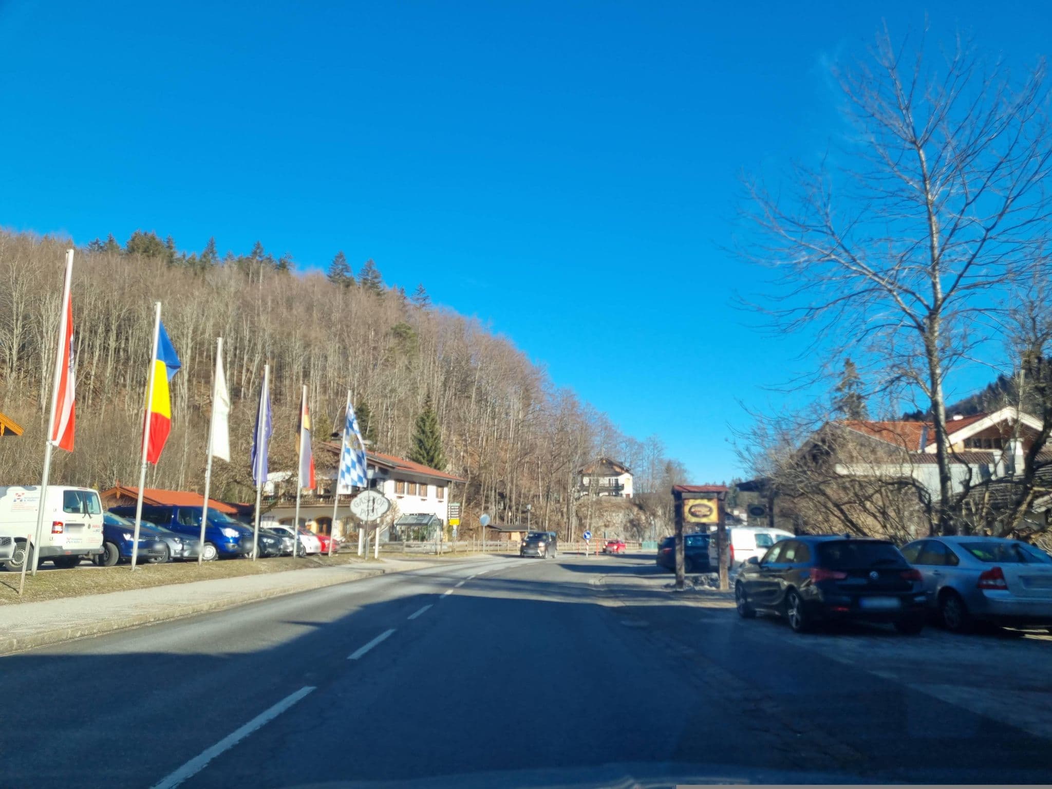 Street view near Hotel zur Post, Kreuth — © dsmm (CC BY-SA · Mapillary)