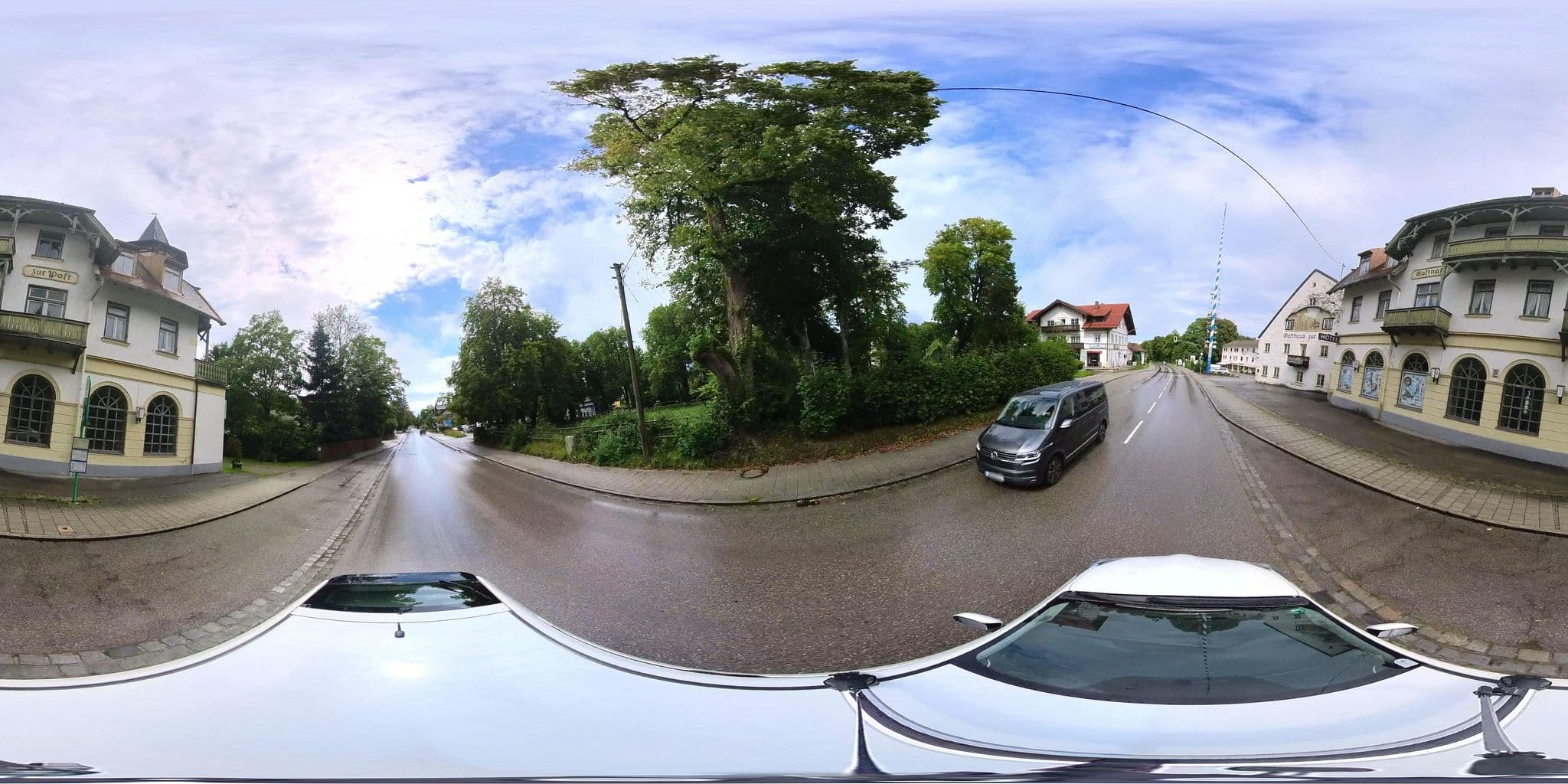 Street view near Hotel Gasthof zur Post, Schäftlarn — © osmplus_org (CC BY-SA · Mapillary)