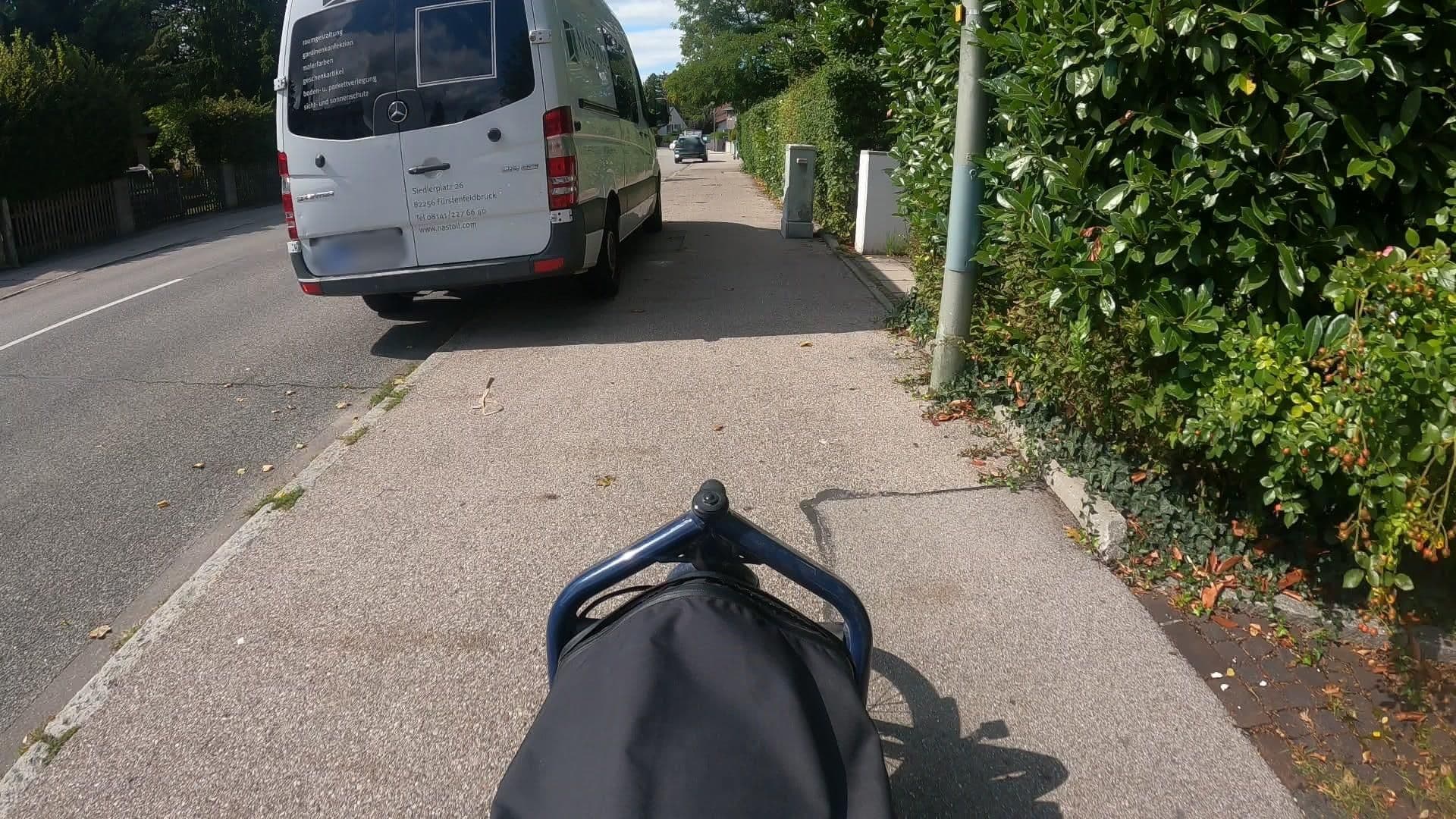 Street view near Hotel Pollinger Munich, Pasing — © StefanMunichWays (CC BY-SA · Mapillary)