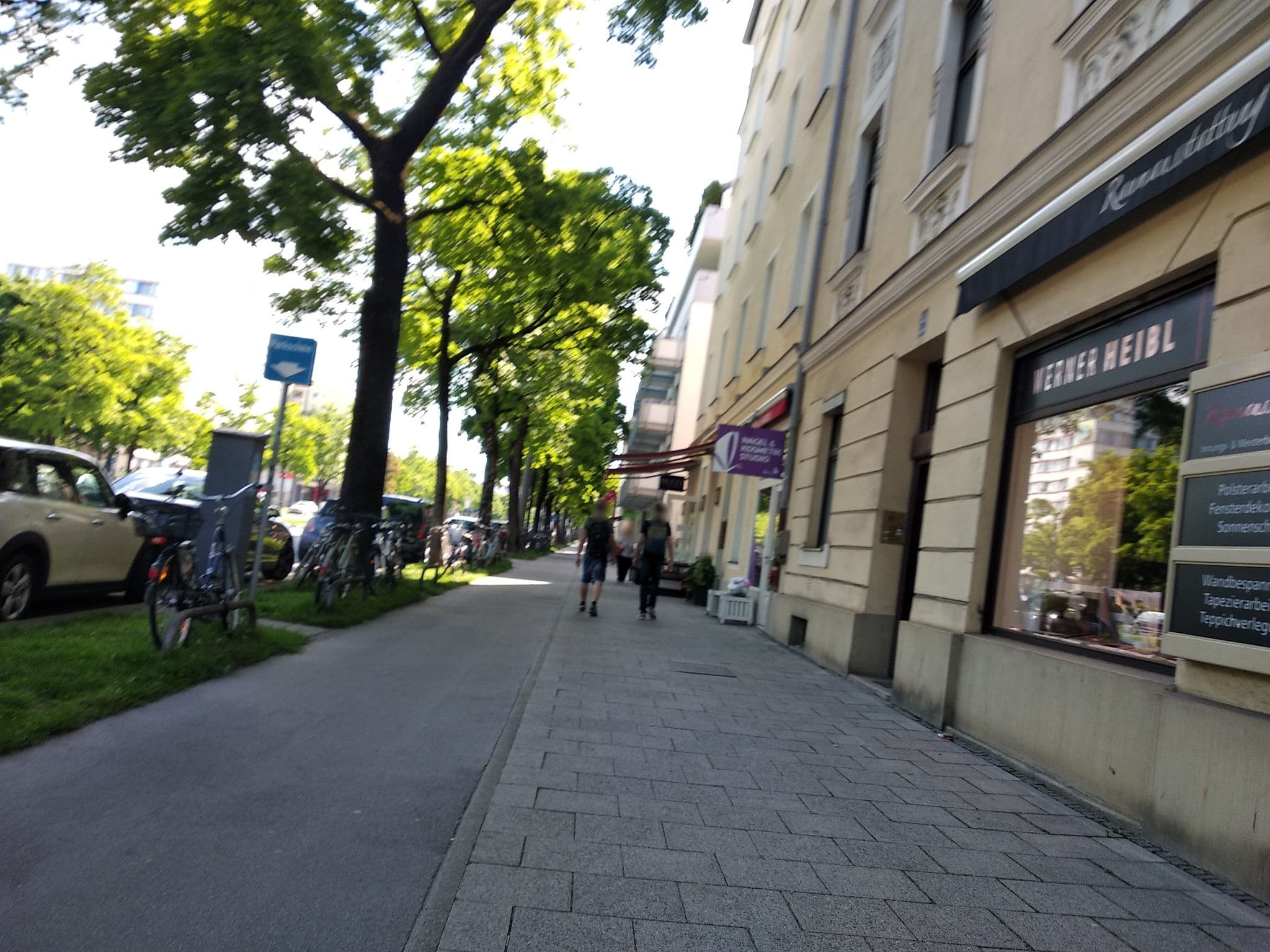 Street view near Megan Living, Munich — © umap (CC BY-SA · Mapillary)