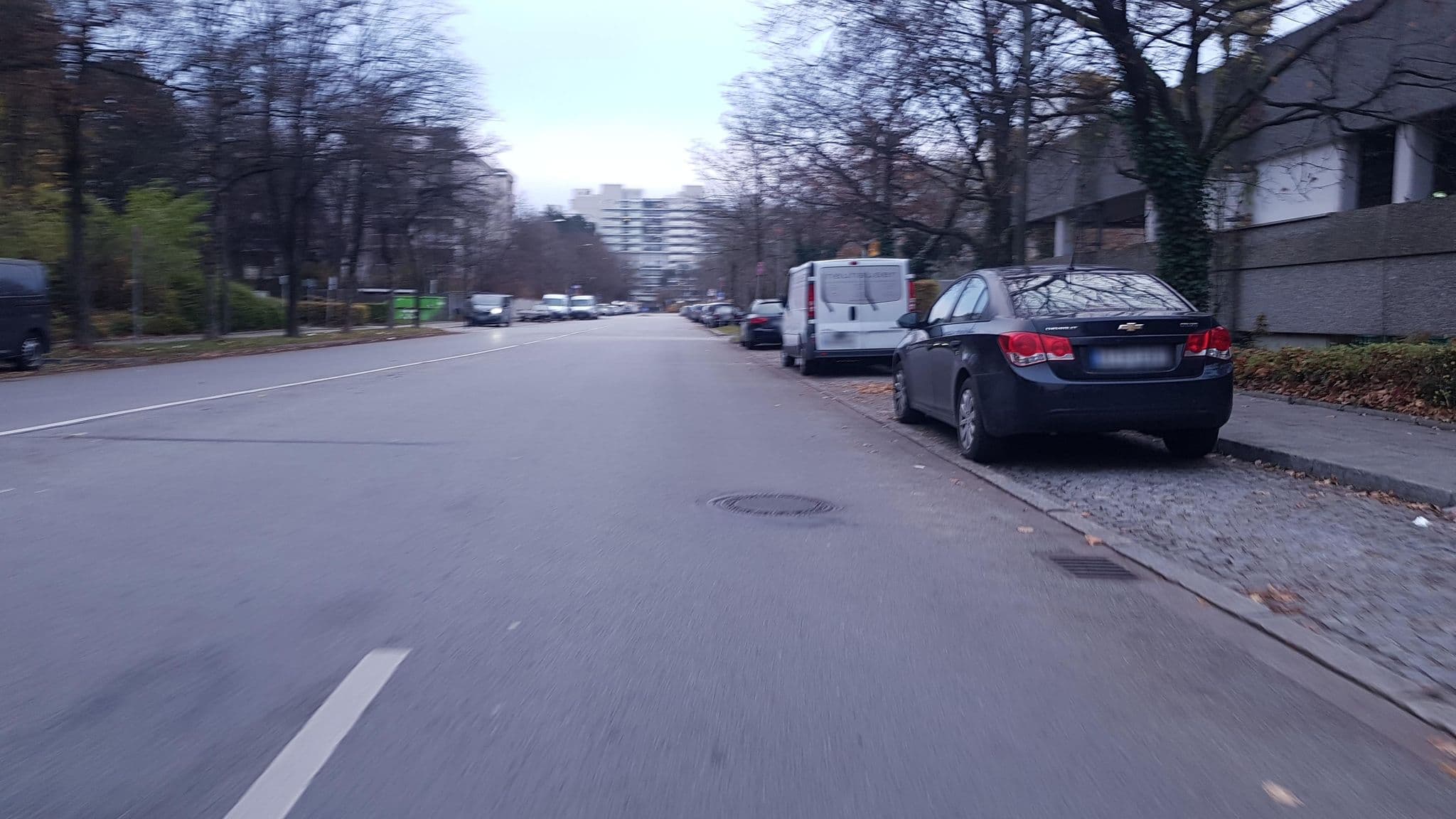 Street view near Cityapartment Riesstrasse, Munich — © thmunichways (CC BY-SA · Mapillary)