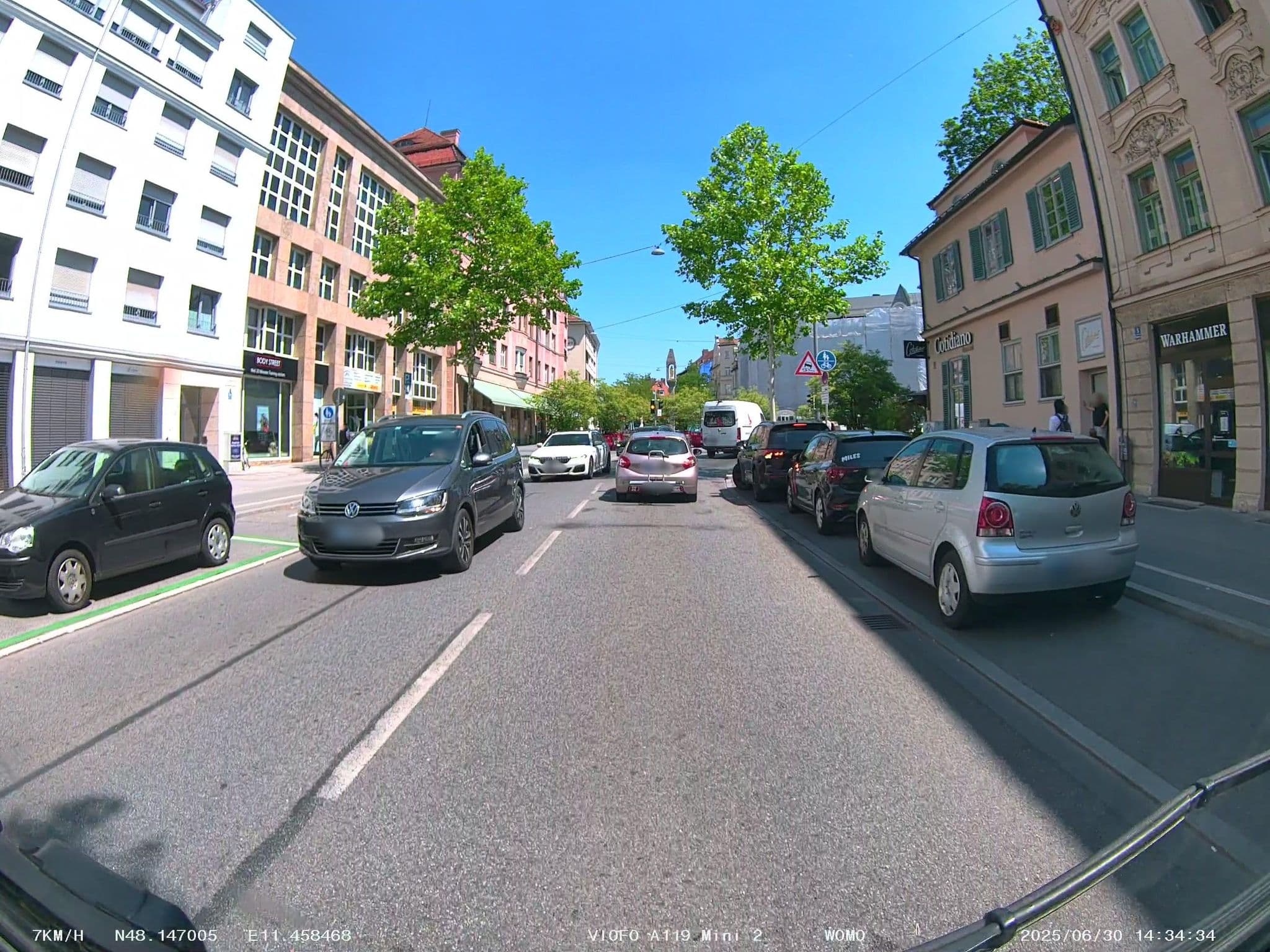 Street view near Hotel Gasthof Zur Post Munich, Pasing — © soulcover (CC BY-SA · Mapillary)