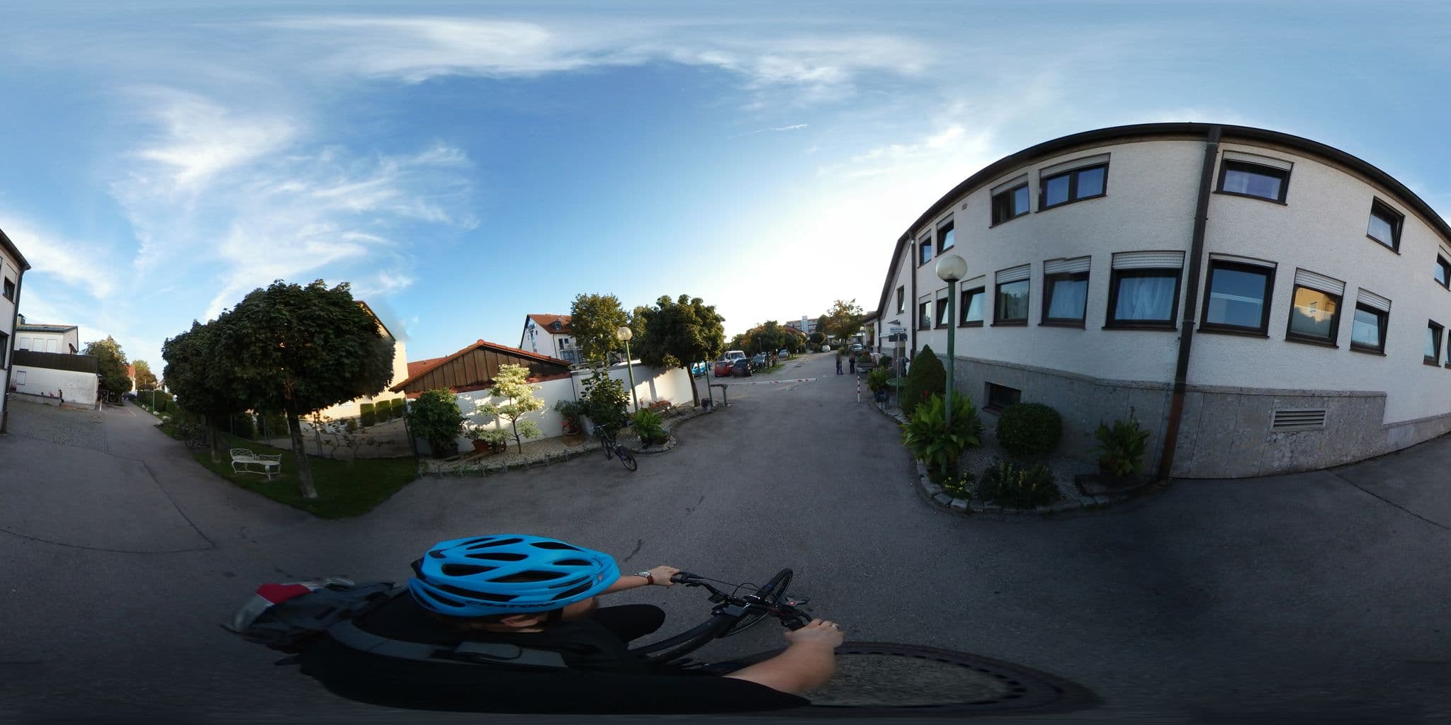 Street view near Schürger Hans Bürgerhaus Karlsfeld, Karlsfeld — © wedaka (CC BY-SA · Mapillary)