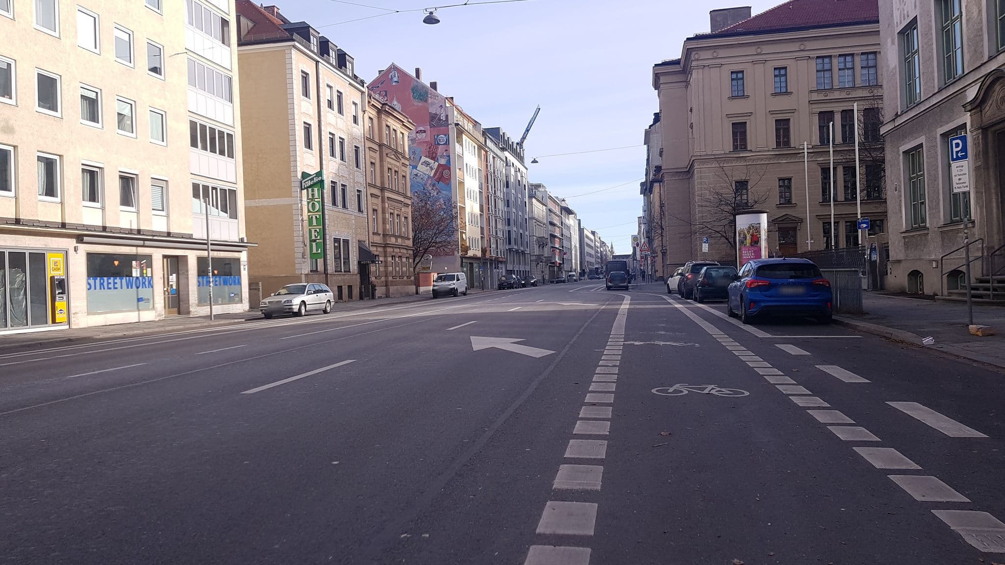 Street view near Munich Aparthotel, Munich — © thomas_munichways (CC BY-SA · Mapillary)