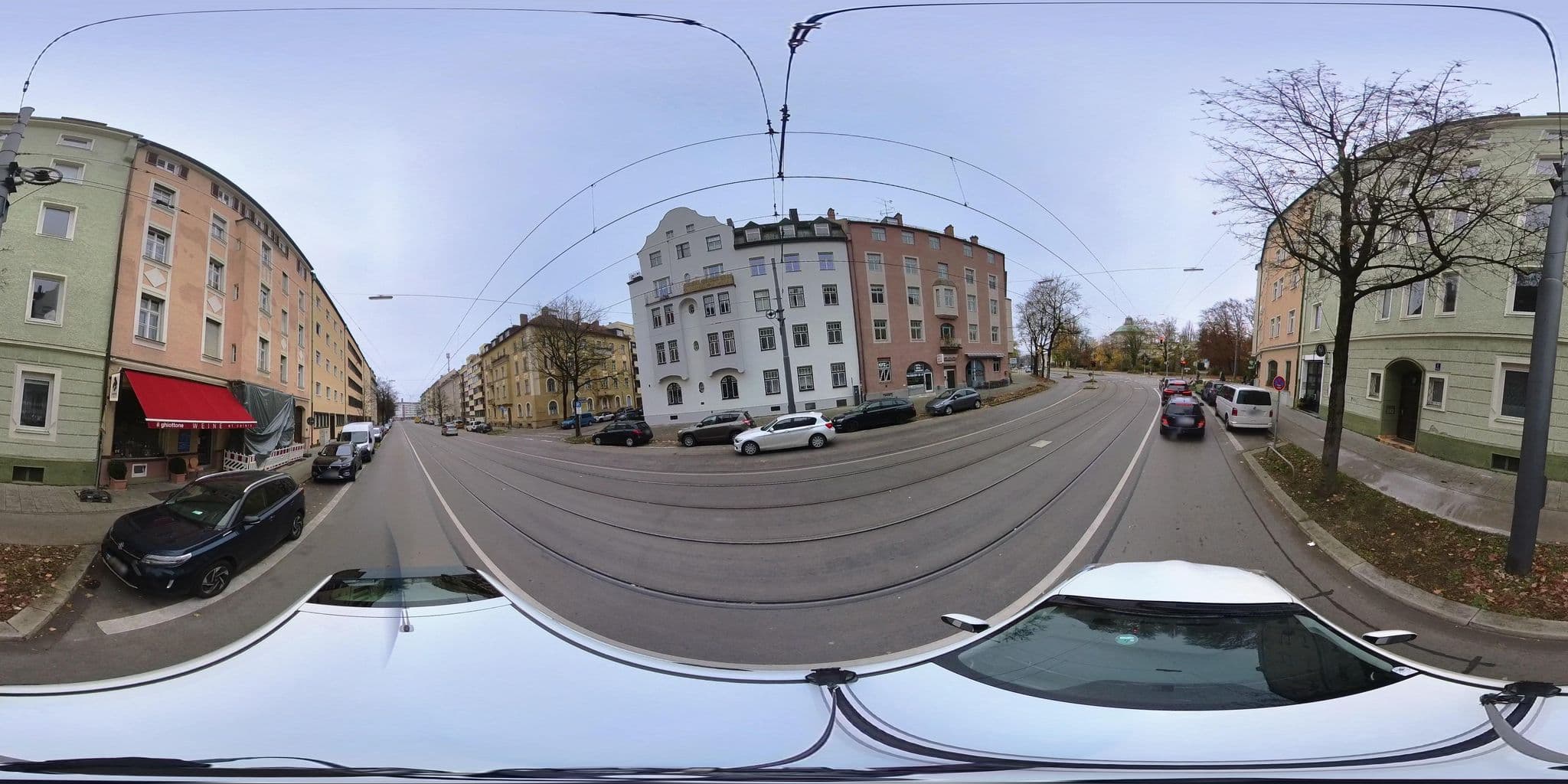 Street view near Pension Brecherspitze, Munich — © osmplus_org (CC BY-SA · Mapillary)