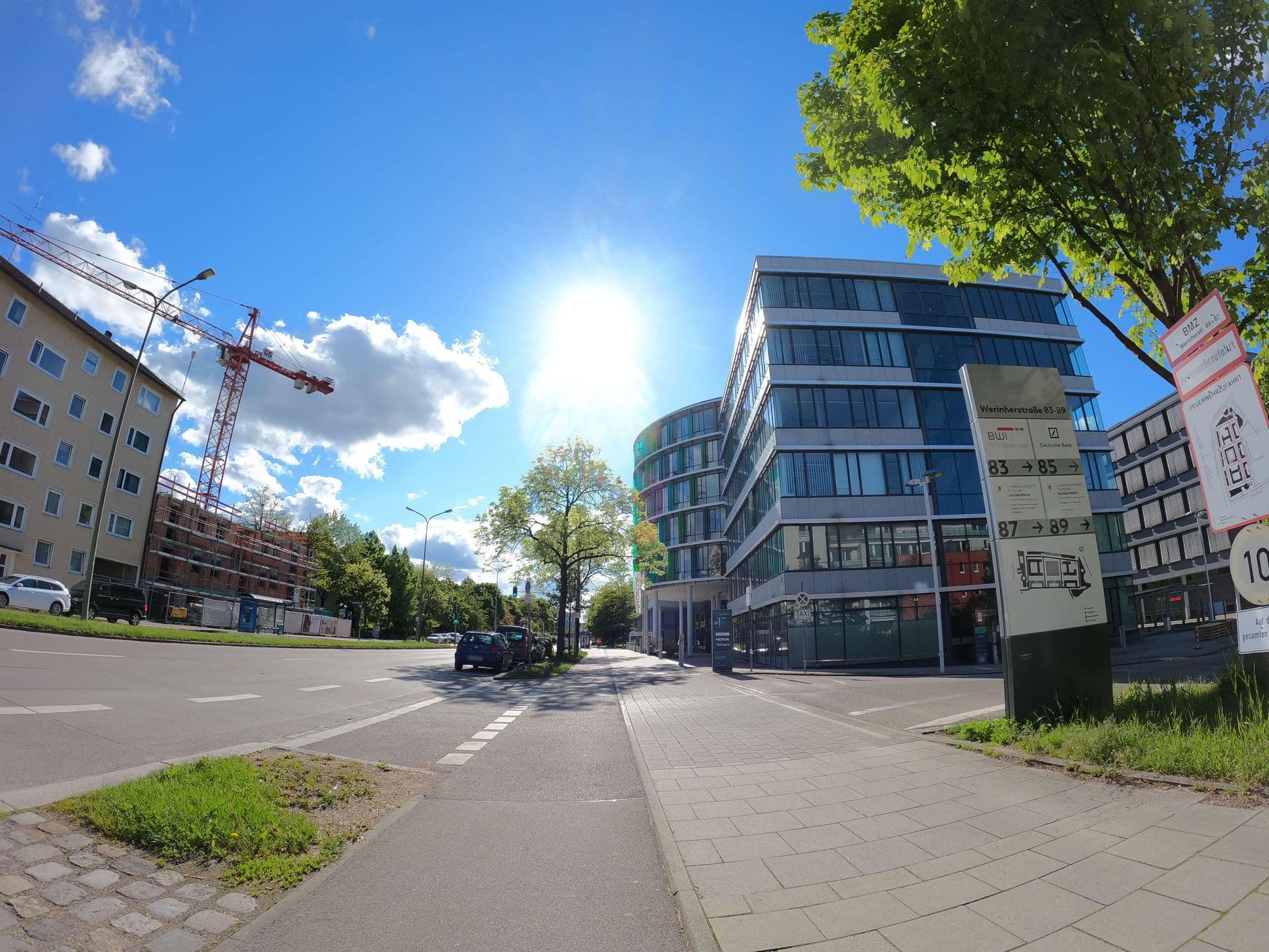 Street view near ConceptLiving, Munich — © strubbl (CC BY-SA · Mapillary)