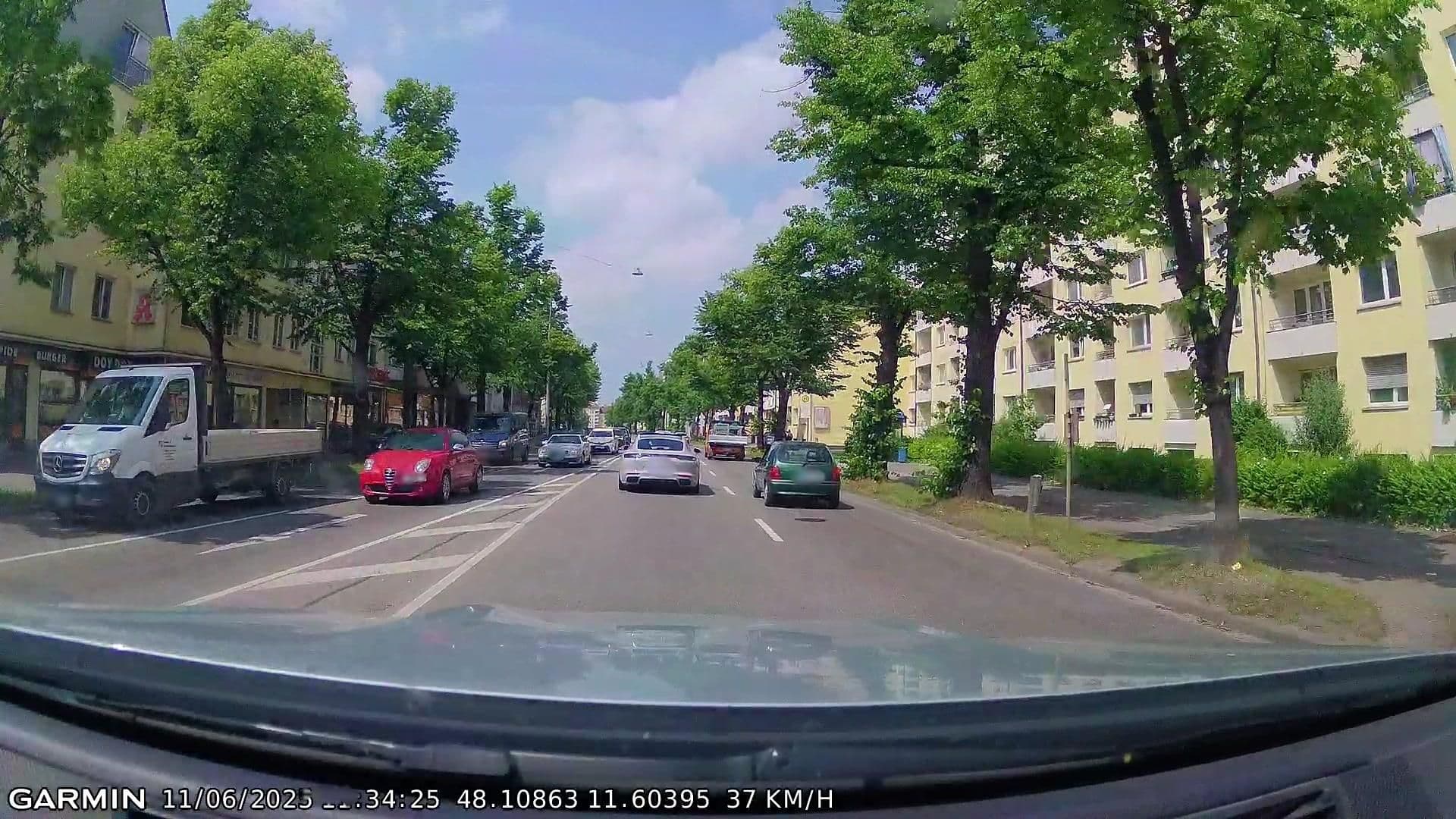 Street view near CREO living, Munich — © tqm (CC BY-SA · Mapillary)