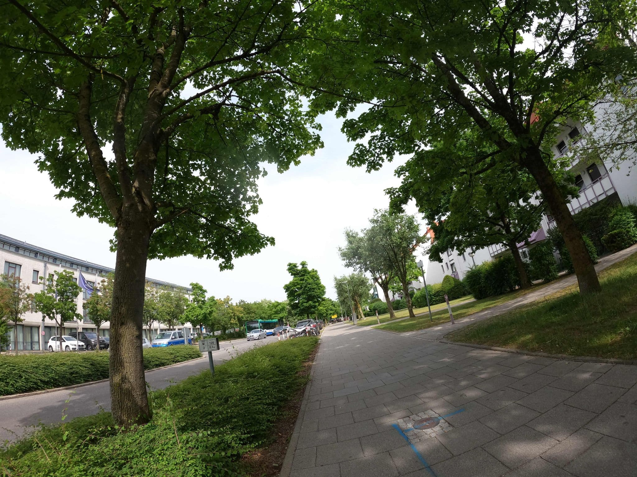 Street view near Hotel NH München Unterhaching, Unterhaching — © strubbl (CC BY-SA · Mapillary)