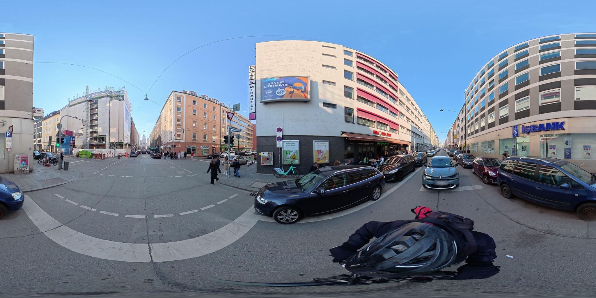 Street view near M Privathotels GmbH & Co, Munich — © osmplus_org (CC BY-SA · Mapillary)