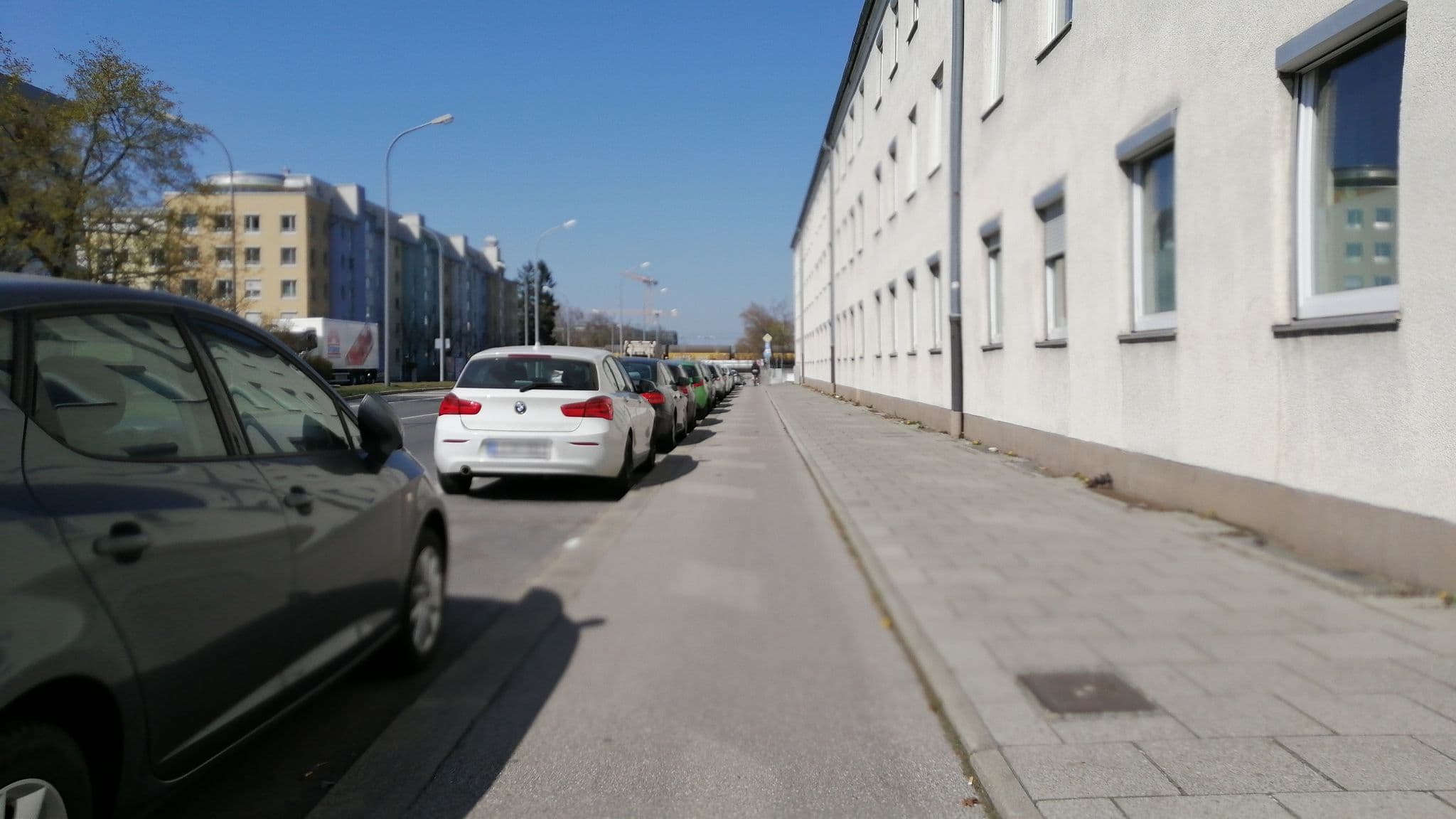 Street view near Pension Olymp, Bogenhausen — © jpmw (CC BY-SA · Mapillary)