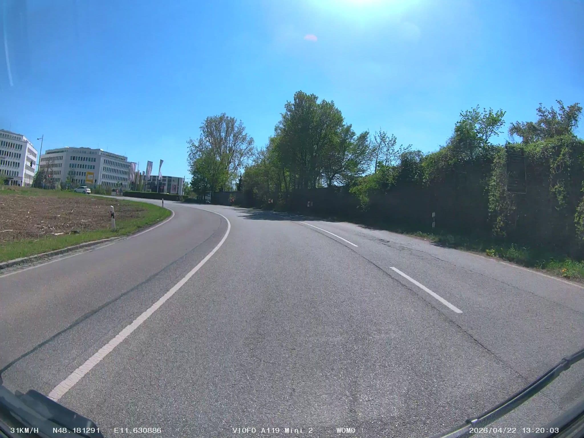 Street view near SportScheck Hotel, Unterföhring — © soulcover (CC BY-SA · Mapillary)