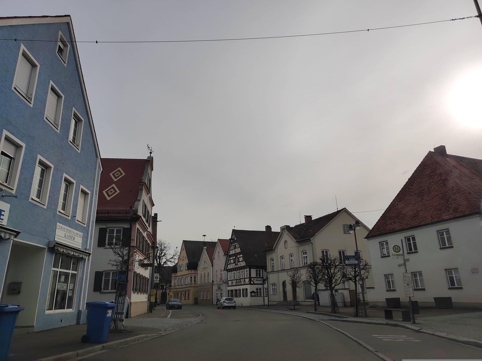 Street view near Gasthof und Hotel zum Hirsch, Ichenhausen — © msdess (CC BY-SA · Mapillary)