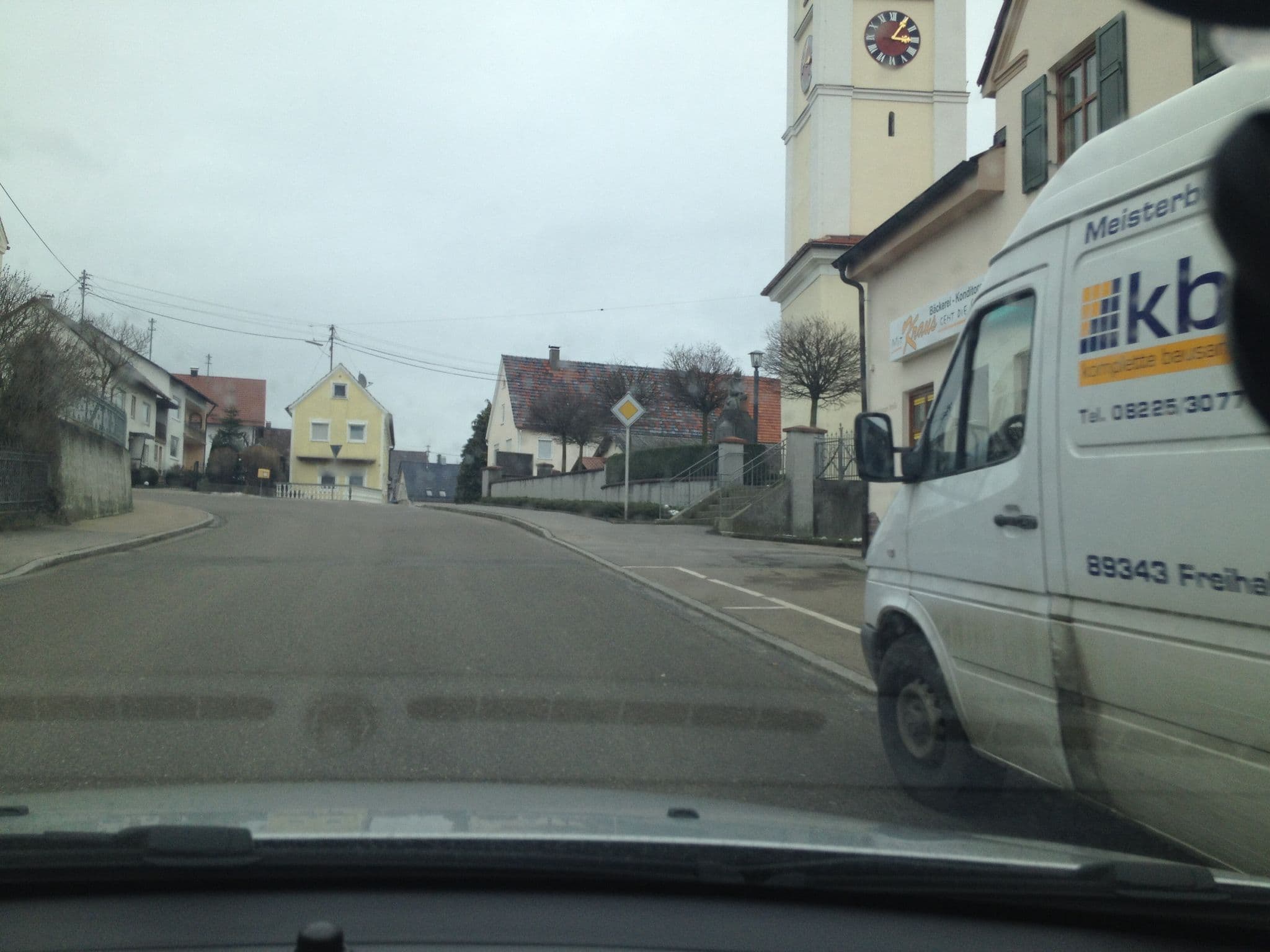 Street view near Pension Forum Vicanum, Röfingen — © ottokar (CC BY-SA · Mapillary)
