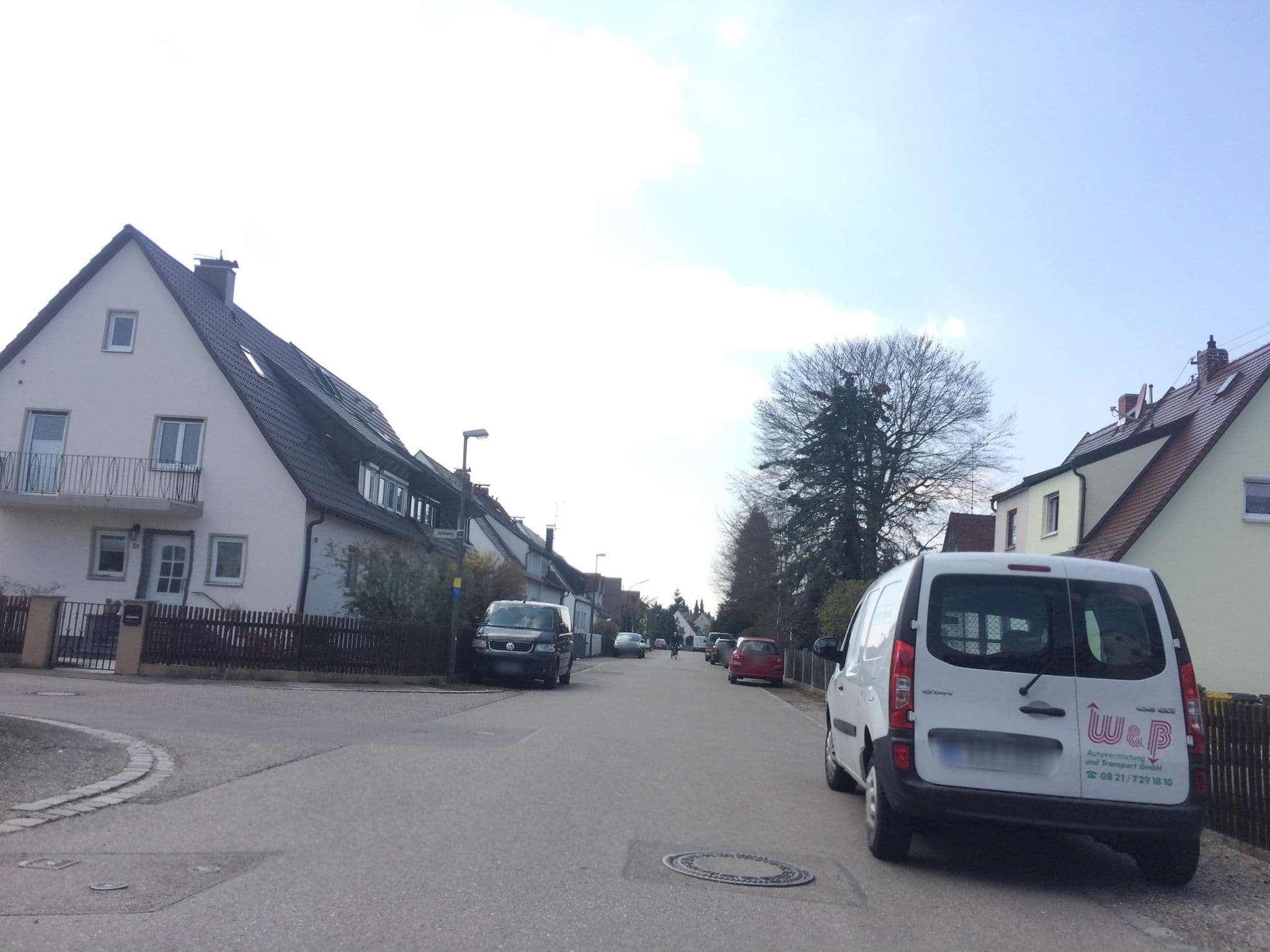 Street view near Langata Ferienhausvermietung - H & F GbR, Augsburg — © mapflymb (CC BY-SA · Mapillary)