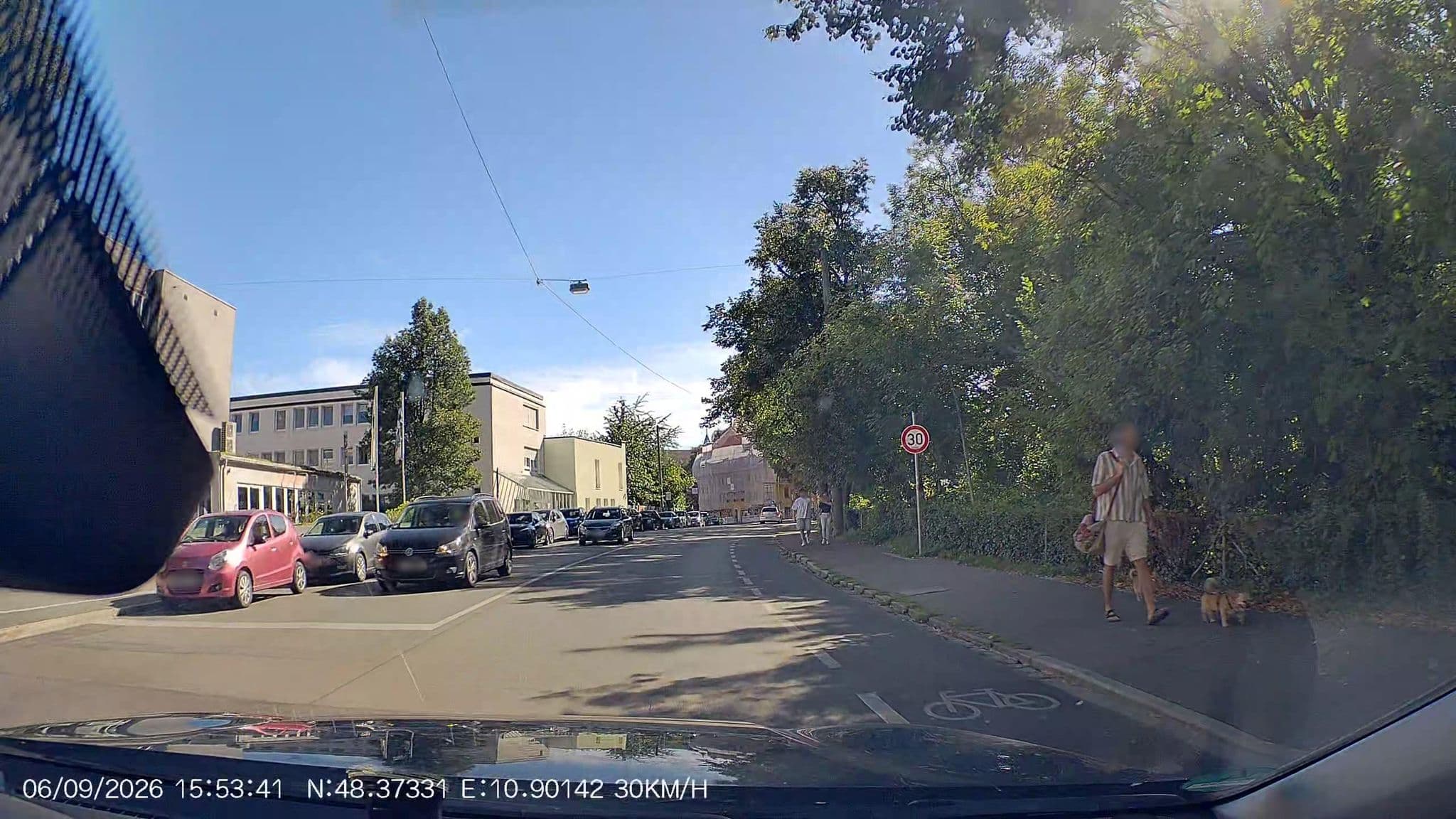 Street view near Jugendherberge, Augsburg — © AR88 (CC BY-SA · Mapillary)