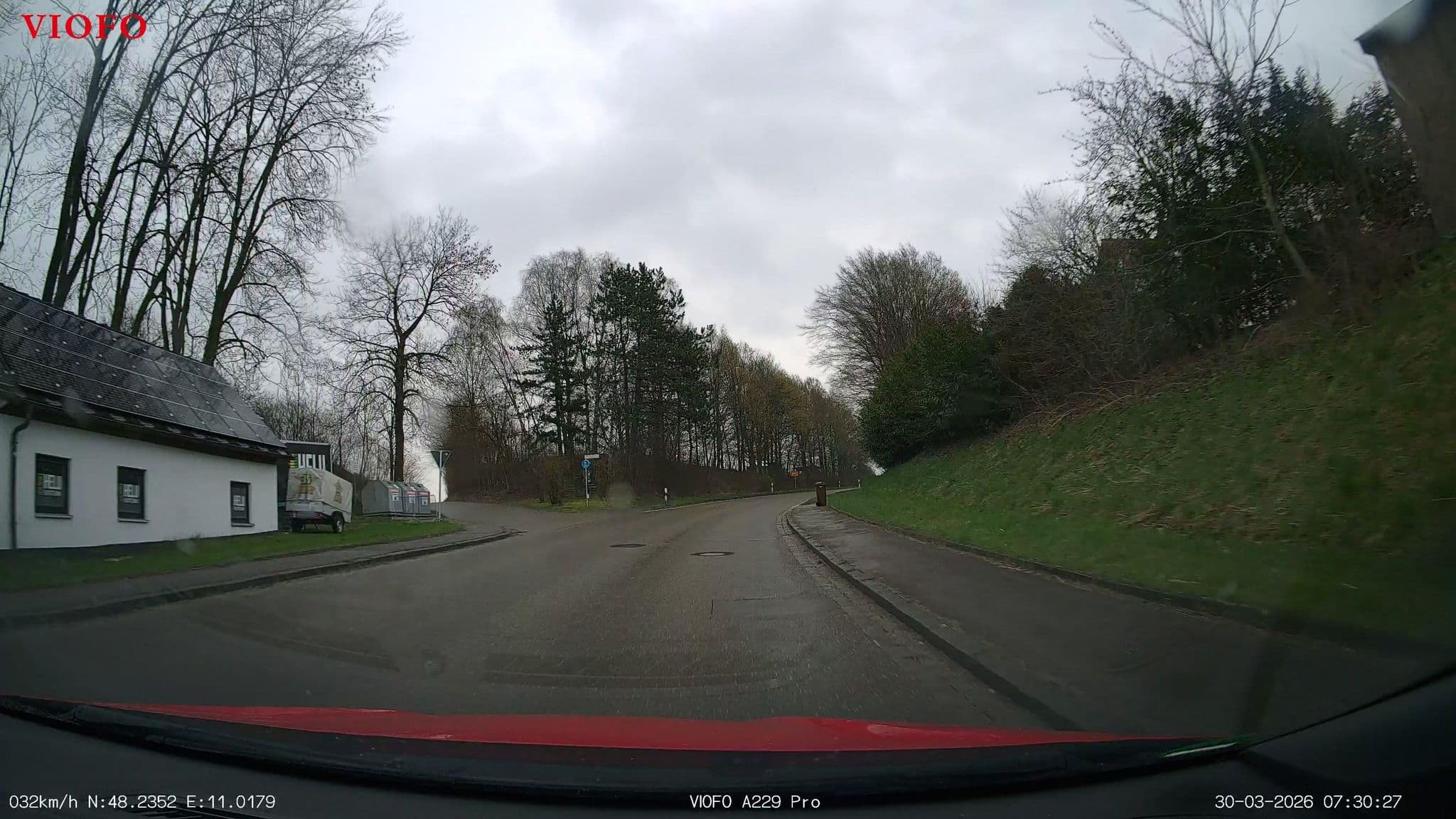 Street view near Ferienwohnung beim Doni, Merching — © toaskoas (CC BY-SA · Mapillary)