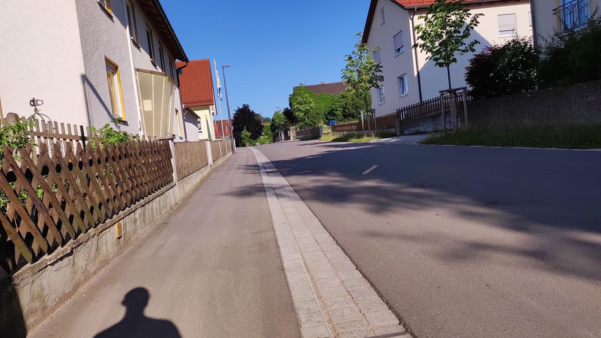 Street view near Flair Hotel Zum Schwarzen Reiter / Gasthof Platzer, Horgau — © msdess (CC BY-SA · Mapillary)