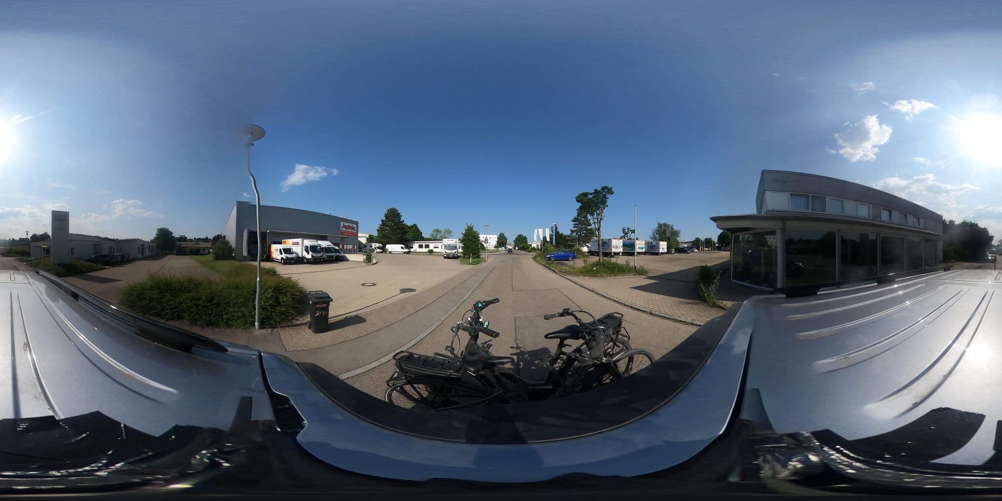 Street view near Reinis Wohnmobilstellplatz Dinkelsbühl, Dinkelsbühl — © Mobilitaetswerk (CC BY-SA · Mapillary)