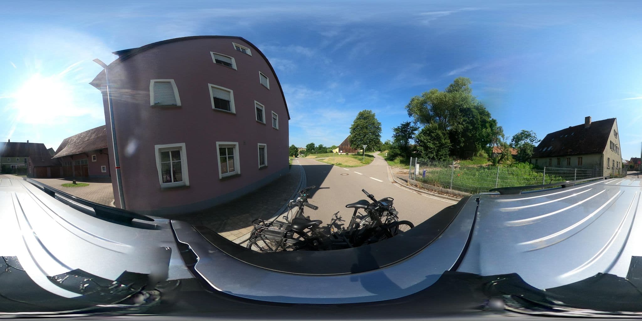 Street view near Elsa Kollmar Landwirtschaft Pension, Dentlein am Forst — © Mobilitaetswerk (CC BY-SA · Mapillary)