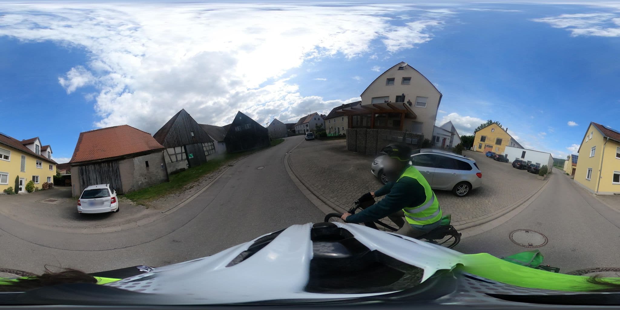 Street view near Pension Luisenhof Inh. Irmgard Hetzel, Lehrberg — © Mobilitaetswerk (CC BY-SA · Mapillary)