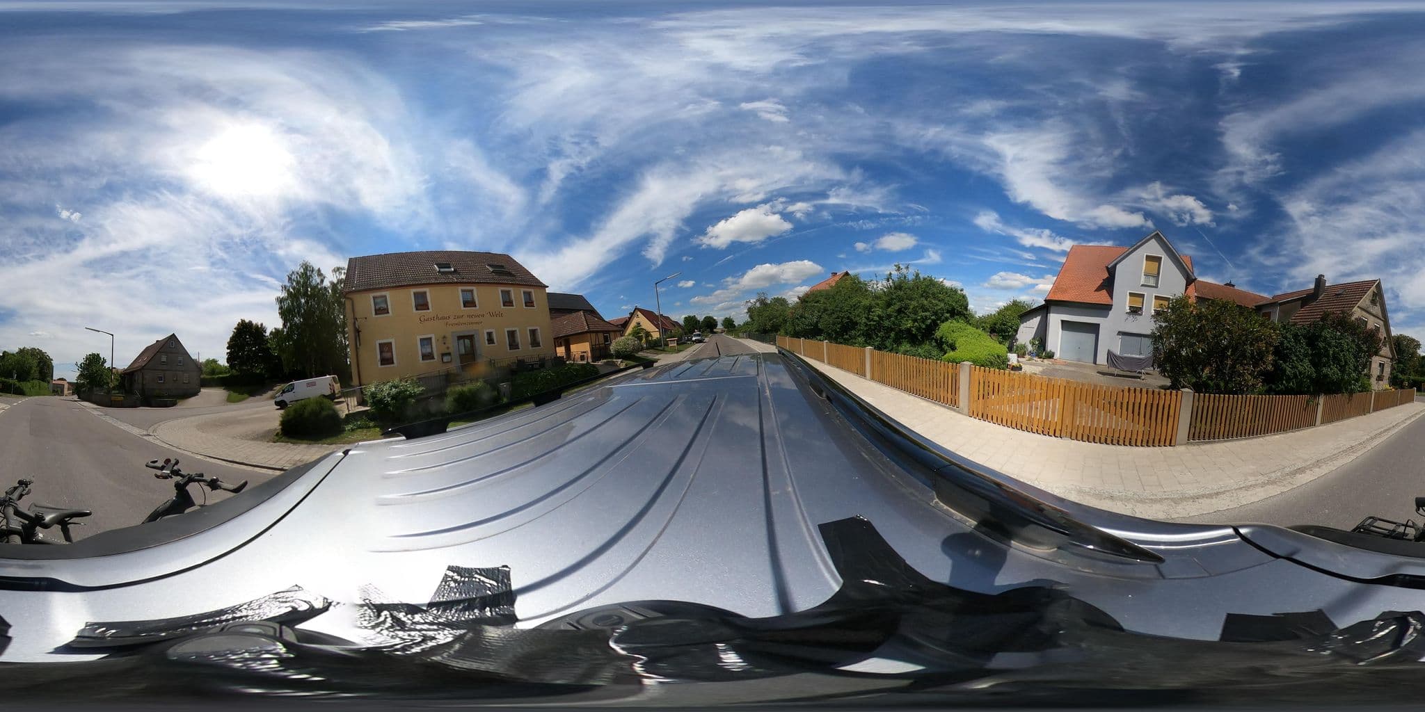 Street view near Gasthaus Zur Neuen Welt, Steinsfeld — © Mobilitaetswerk (CC BY-SA · Mapillary)
