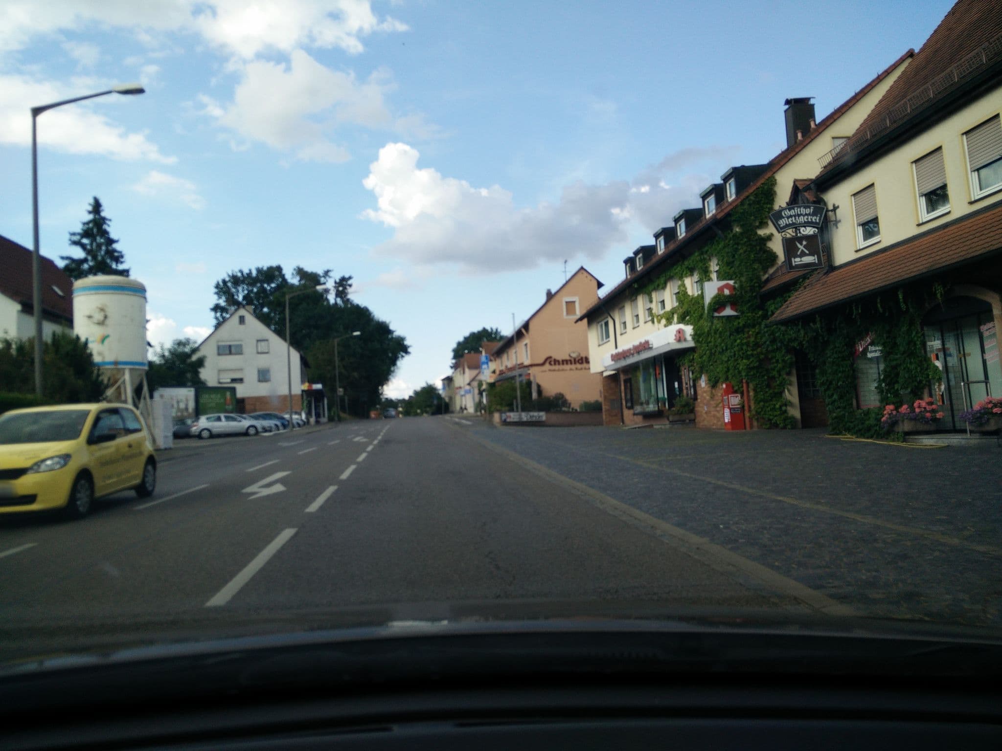 Street view near Gasthof Drexler, Schwabach — © gcklaus (CC BY-SA · Mapillary)