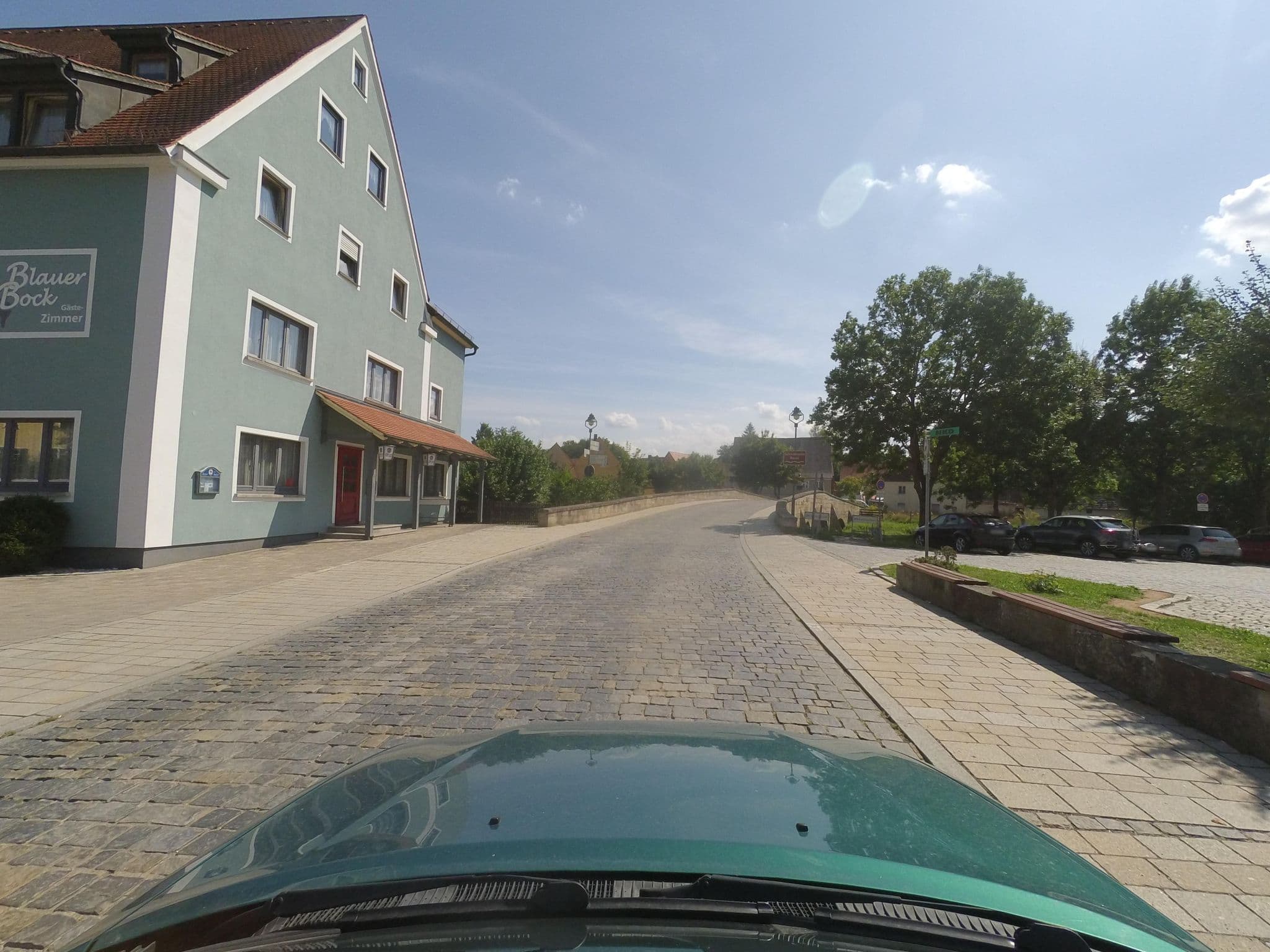 Street view near Blauer Bock, Pleinfeld — © wegavision (CC BY-SA · Mapillary)