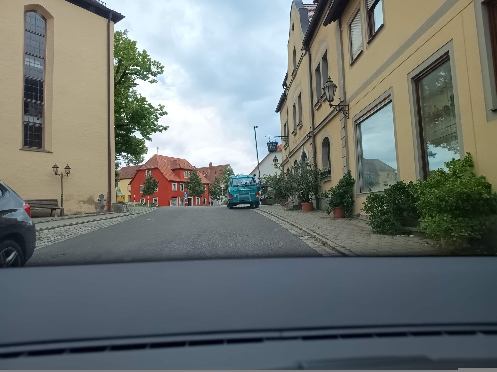 Street view near Flair Hotel Zur Post, Schillingsfürst — © zuse (CC BY-SA · Mapillary)
