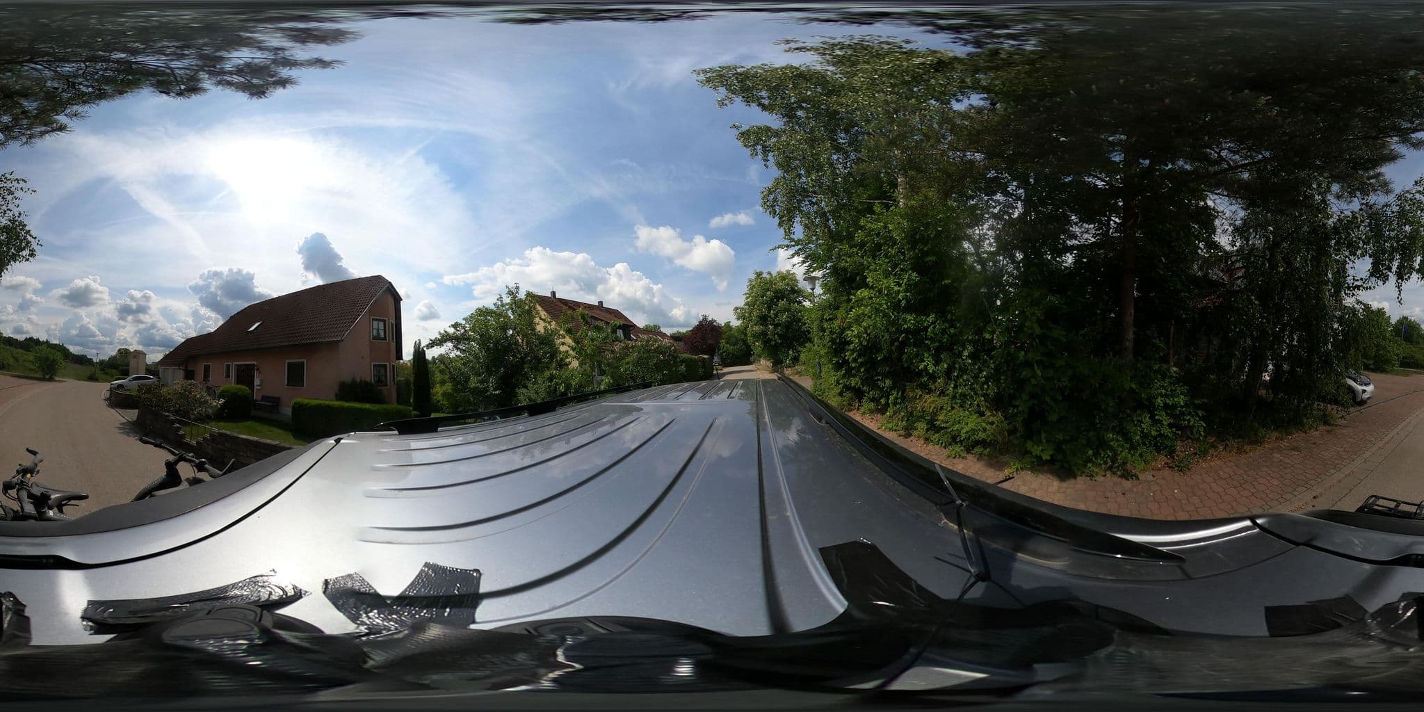 Street view near Ferienhaus Gleissbuck, Schillingsfürst — © Mobilitaetswerk (CC BY-SA · Mapillary)