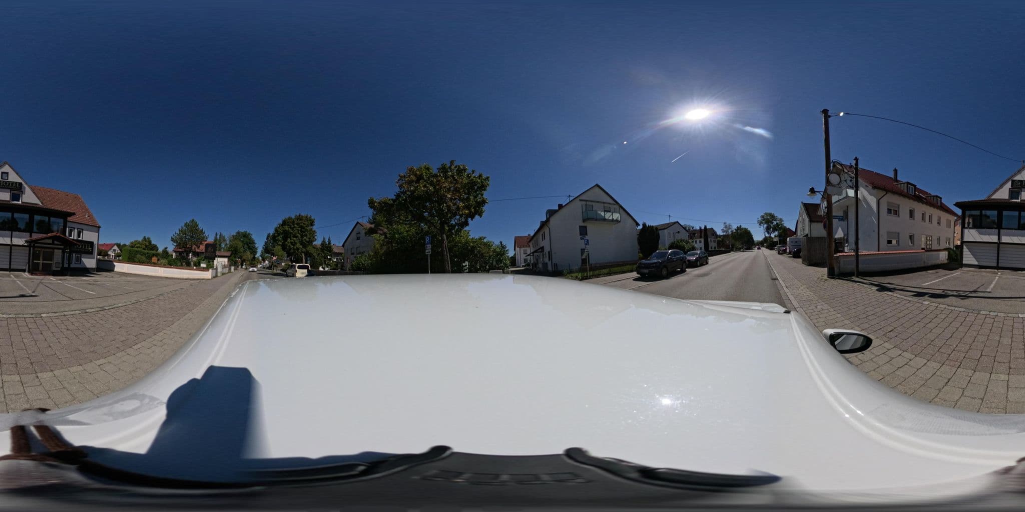 Street view near Hotel Casa Andalucia, Hallbergmoos — © DerSton (CC BY-SA · Mapillary)