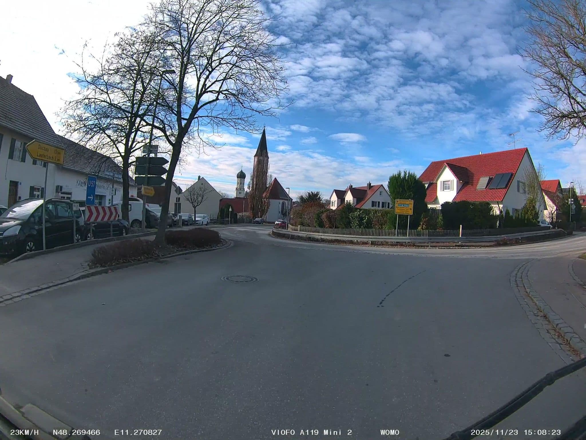 Street view near Hotel Gasthof Hainzinger, Sulzemoos — © soulcover (CC BY-SA · Mapillary)