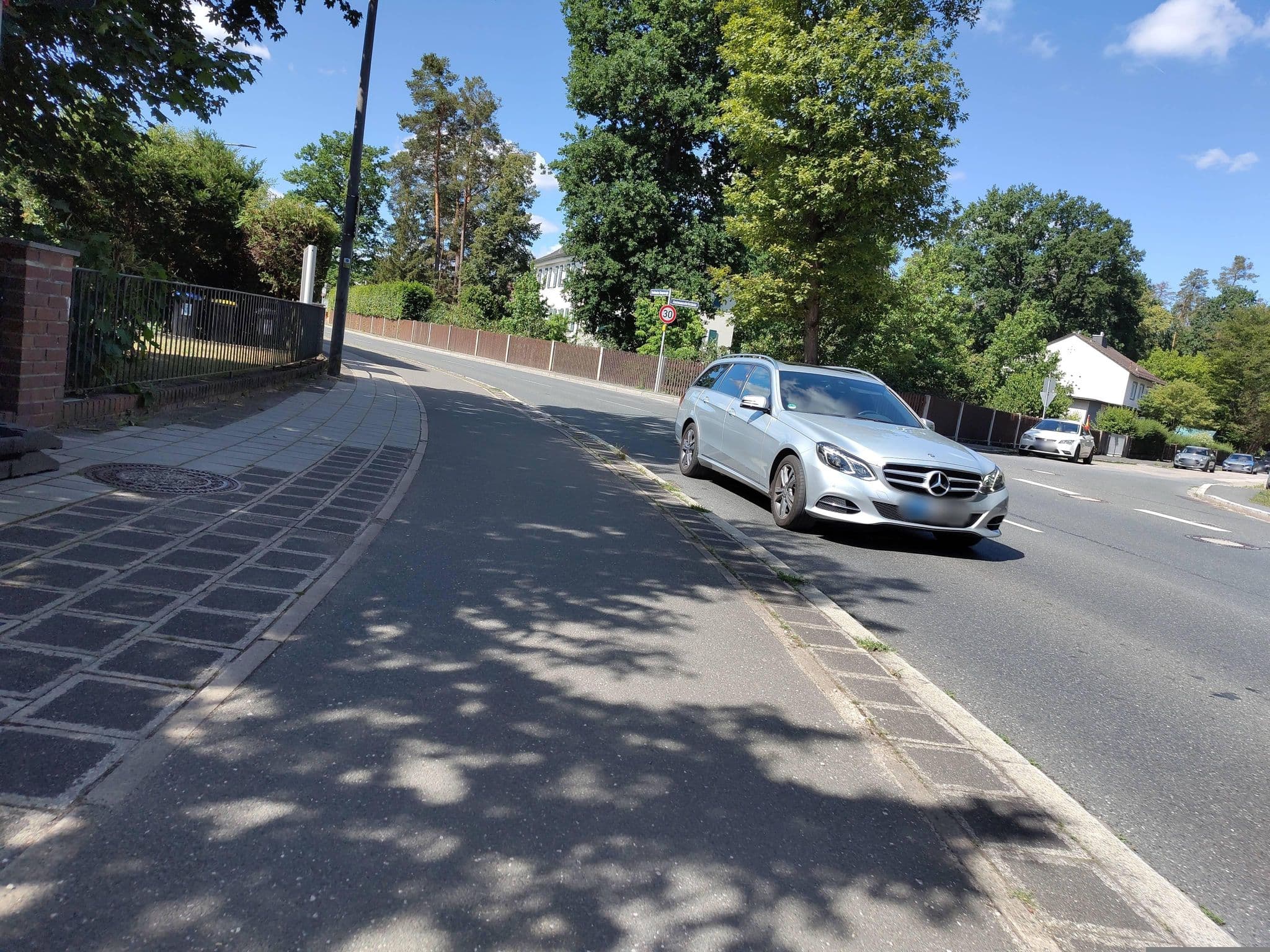 Street view near Christian Silberhorn Business-Center GmbH & Co. KG, Feucht — © HaraldBk (CC BY-SA · Mapillary)