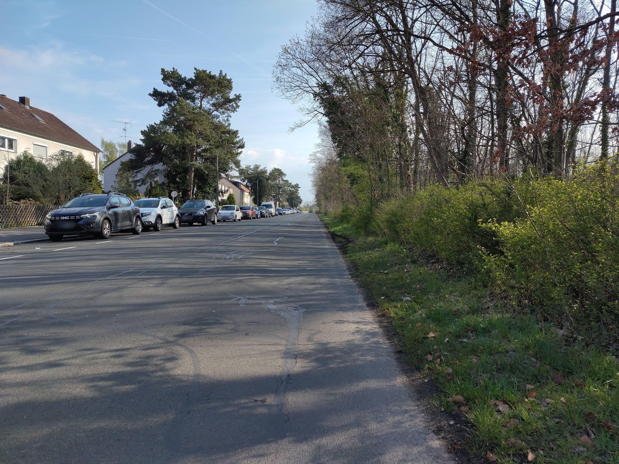 Street view near Messeappartment Reichel, Wendelstein — © HaraldBk (CC BY-SA · Mapillary)