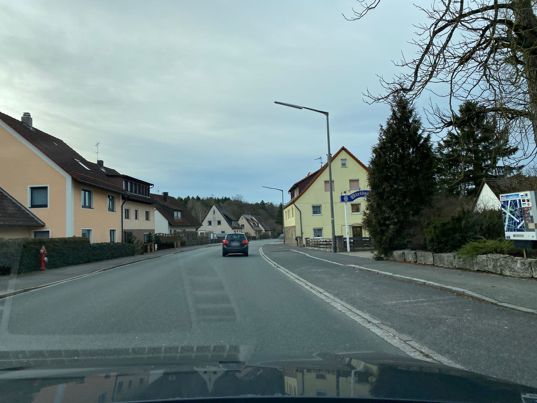 Street view near Gasthof Erlbacher, Burgthann — © derzornigemarkus (CC BY-SA · Mapillary)