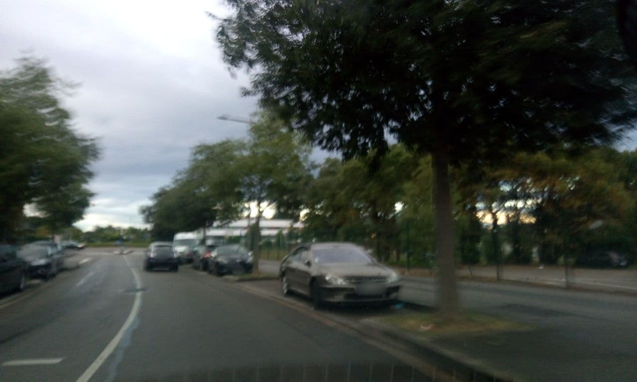 Street view near Ibis Lyon Est Bron, Bron — © dupoxy (CC BY-SA · Mapillary)