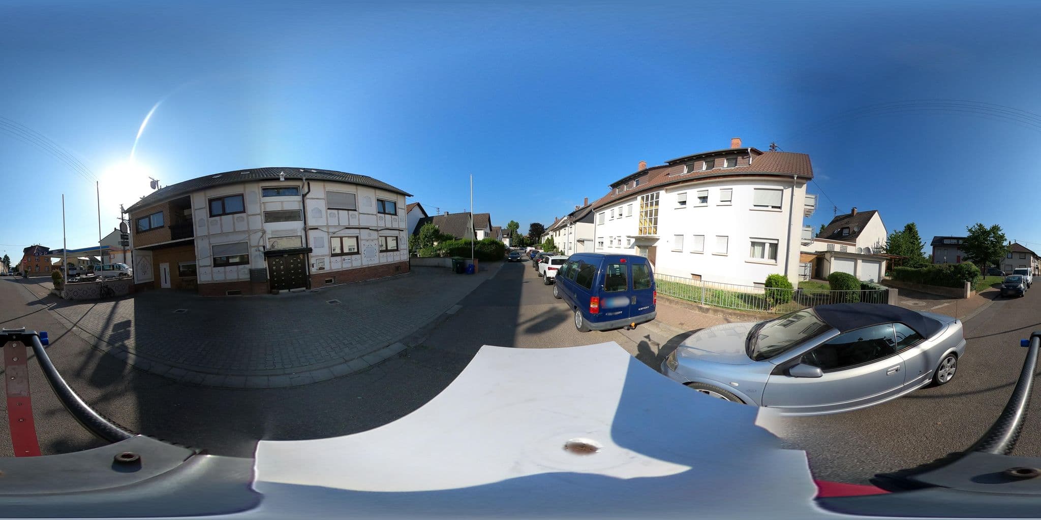Street view near Apartment-Hotel, Edingen-Neckarhausen — © wegavision (CC BY-SA · Mapillary)