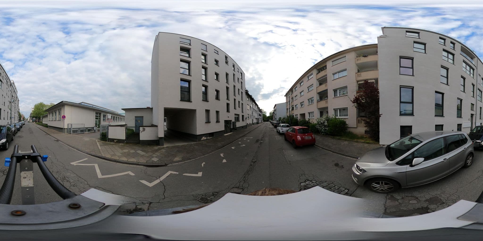 Street view near City Hotel Darmstadt, Darmstadt — © wegavision (CC BY-SA · Mapillary)